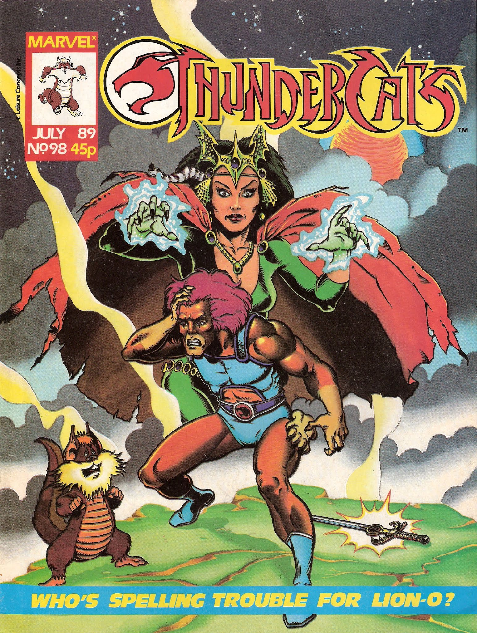 Read online ThunderCats (1987) comic -  Issue #98 - 1