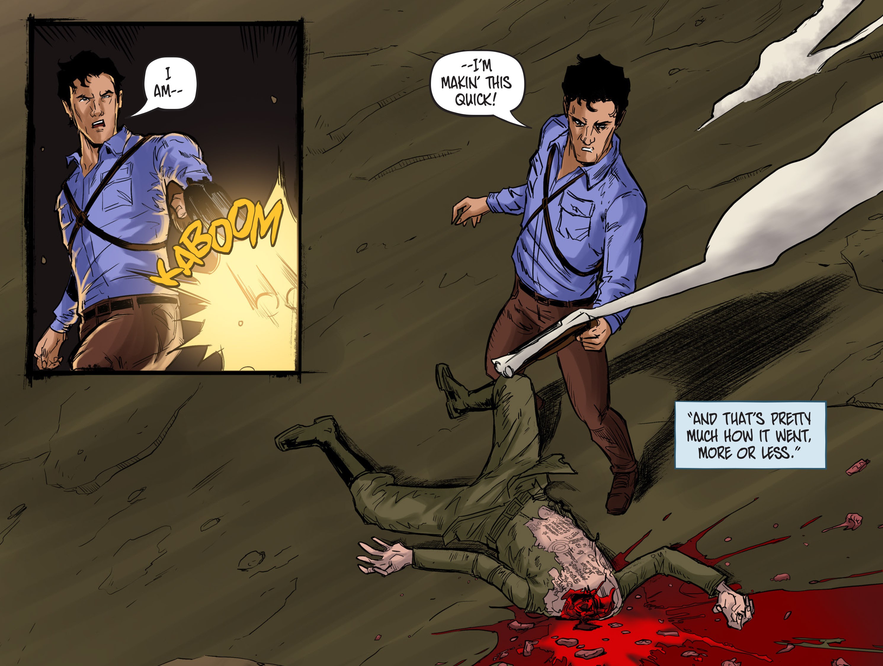 Read online Evil Dead 2: Revenge of Hitler comic -  Issue #2 - 19