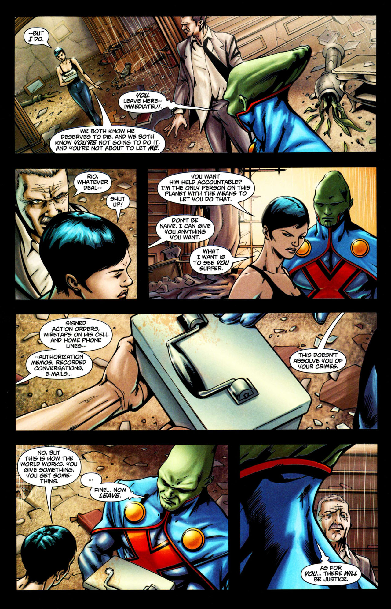 Read online Martian Manhunter (2006) comic -  Issue #8 - 3