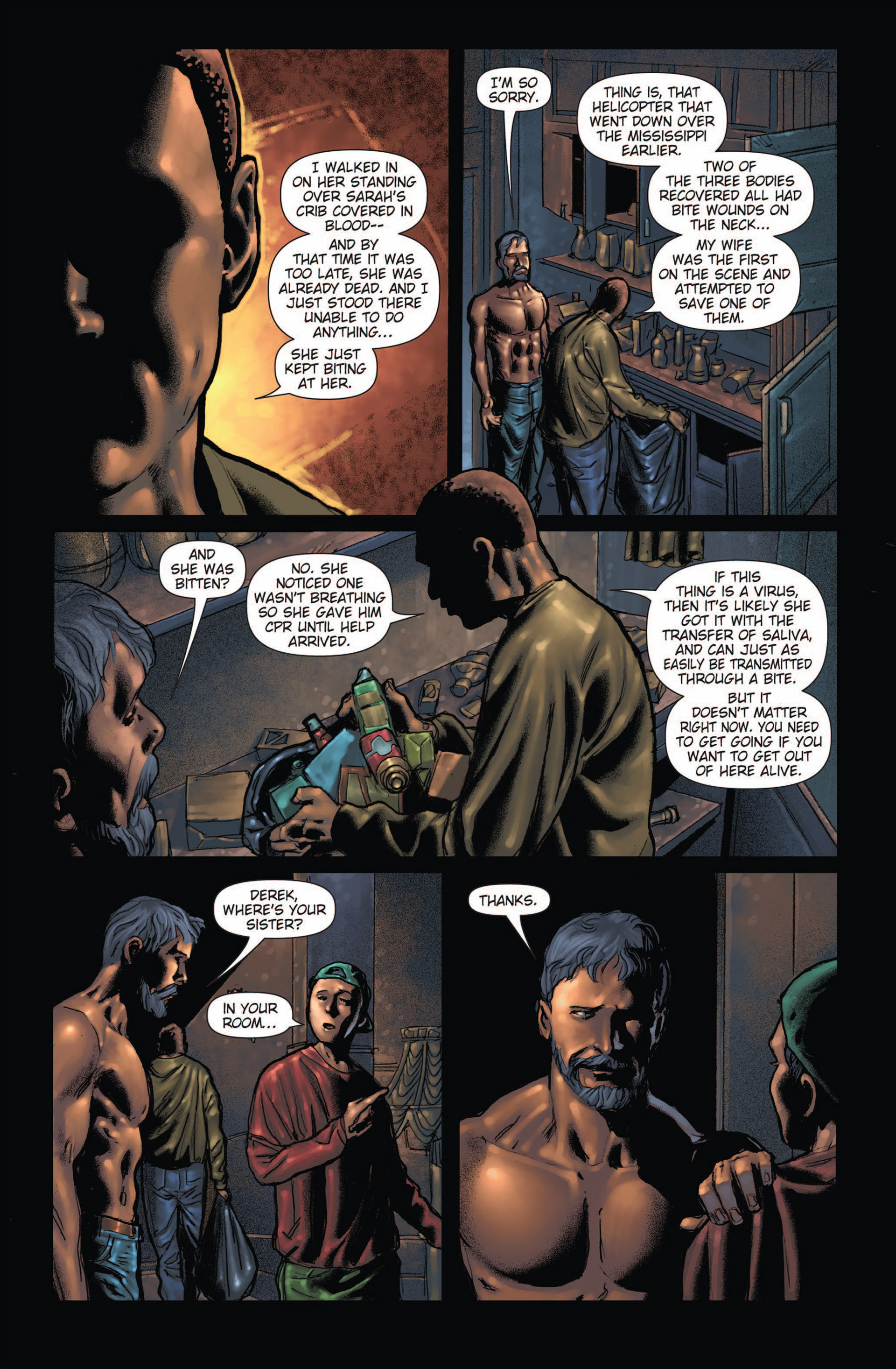 Read online Dead Reckoning: Contagion comic -  Issue #2 - 14