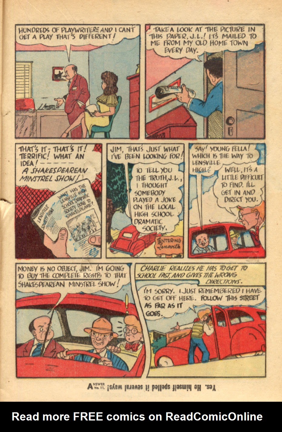 Read online Target Comics comic -  Issue #60 - 31