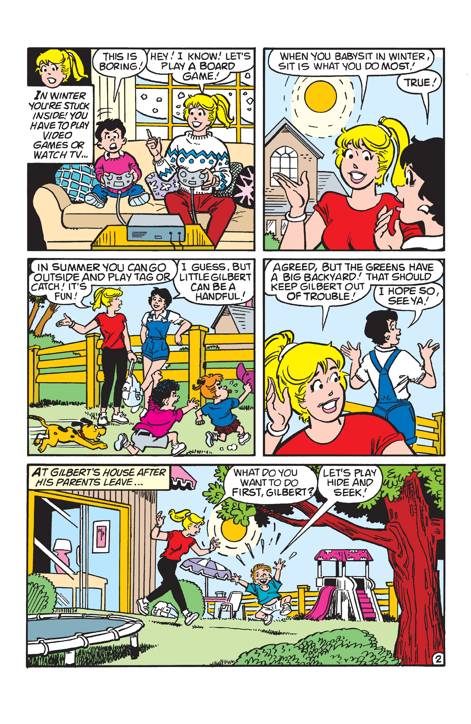 Read online B&V Friends Adventures In Babysitting comic -  Issue # TPB - 32