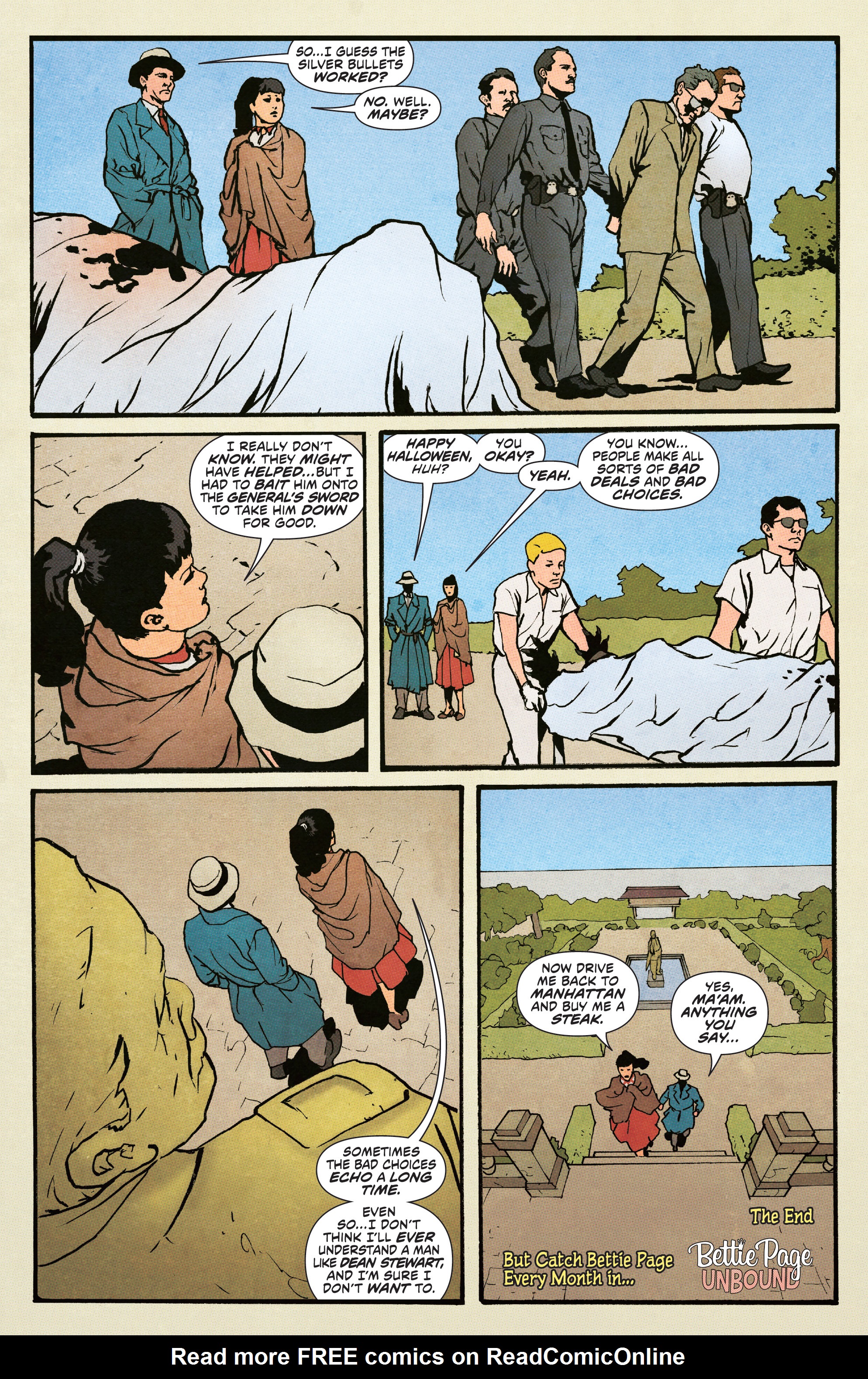 Read online Bettie Page: 2019 Halloween Special comic -  Issue # Full - 22