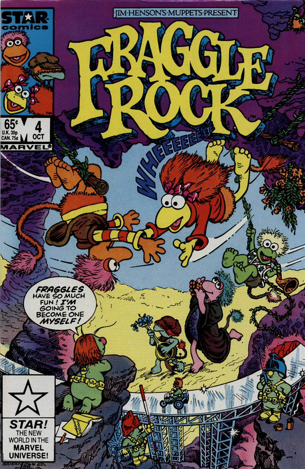 Read online Fraggle Rock comic -  Issue #4 - 1