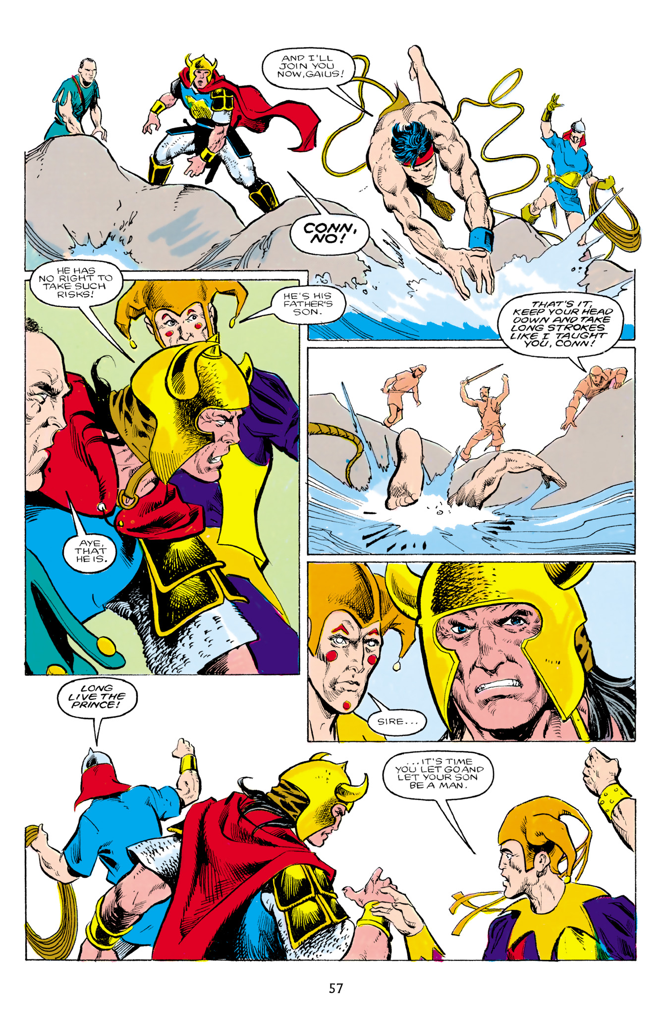 Read online The Chronicles of King Conan comic -  Issue # TPB 7 (Part 1) - 57