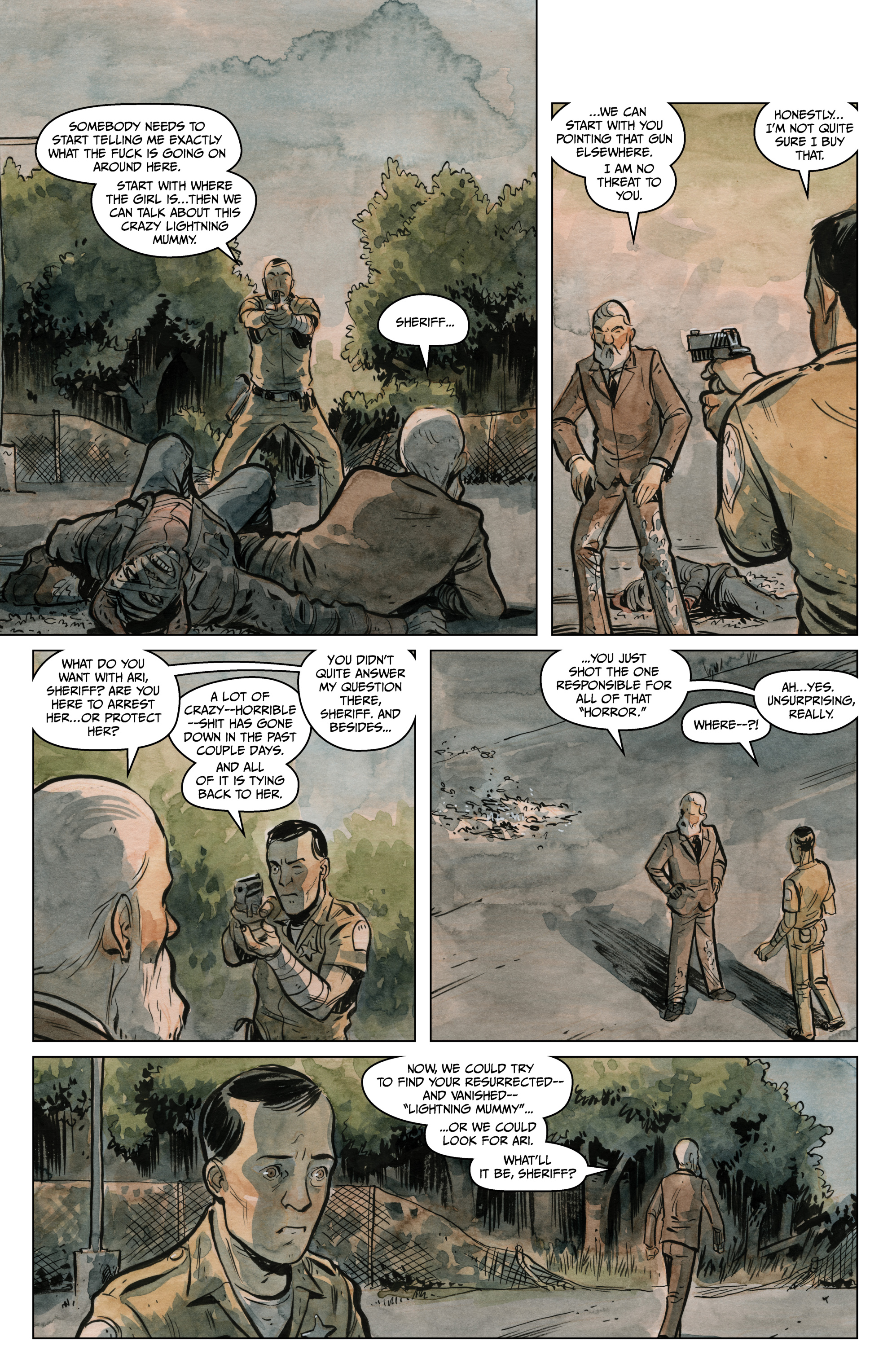 Read online Manor Black comic -  Issue # _TPB - 95
