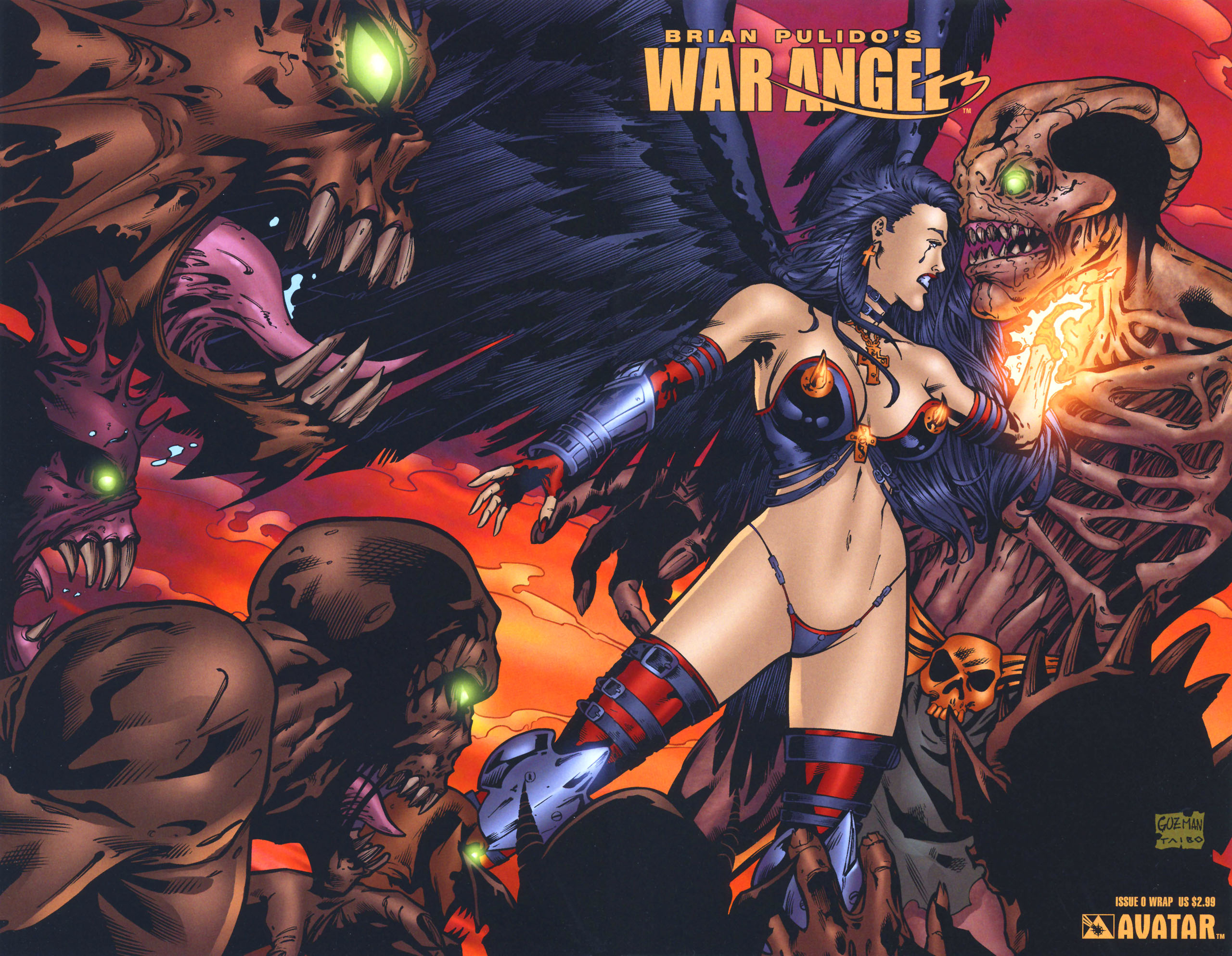 Read online Brian Pulido's War Angel comic -  Issue #0 - 10
