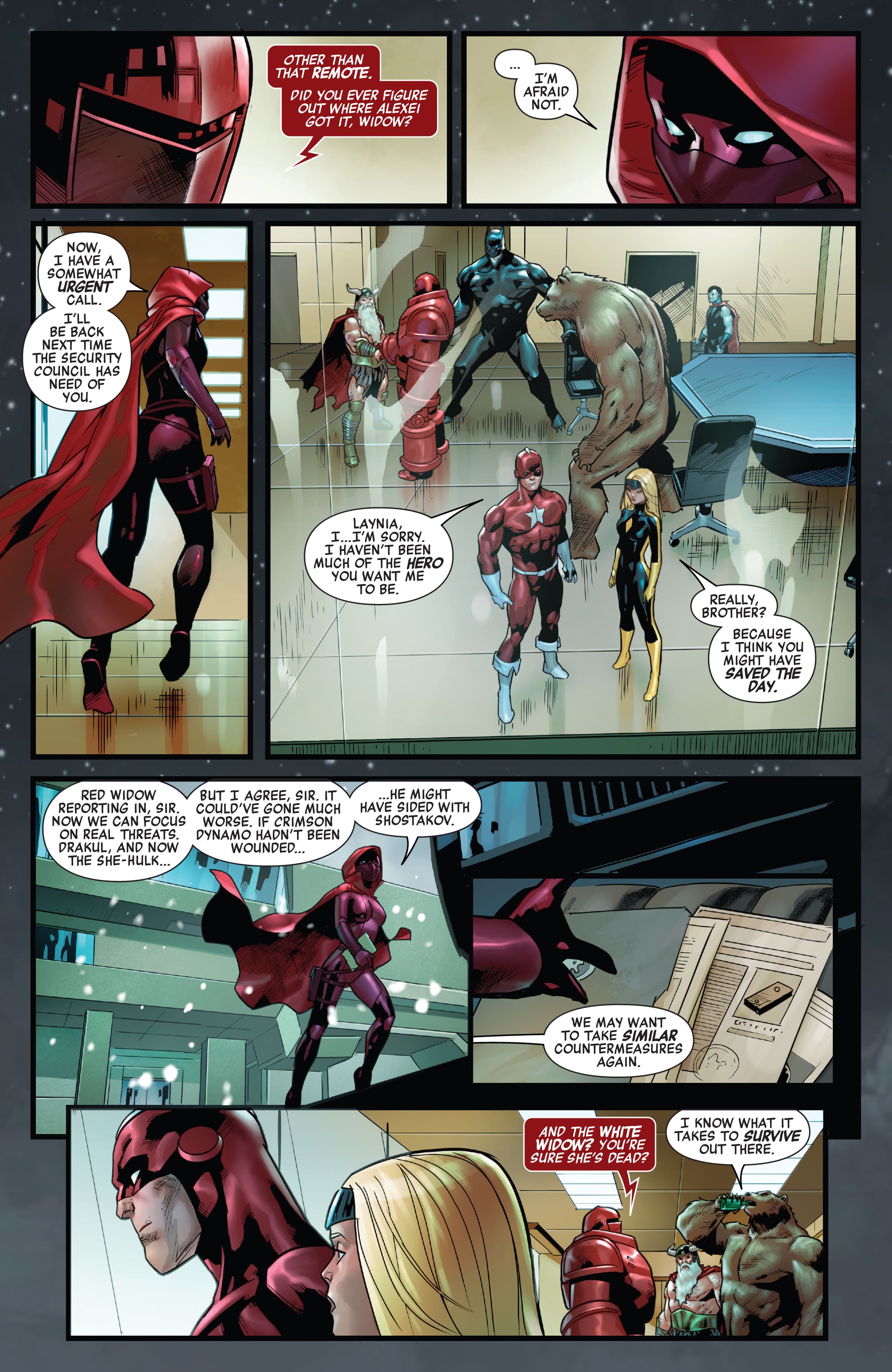 Read online Winter Guard comic -  Issue #4 - 19