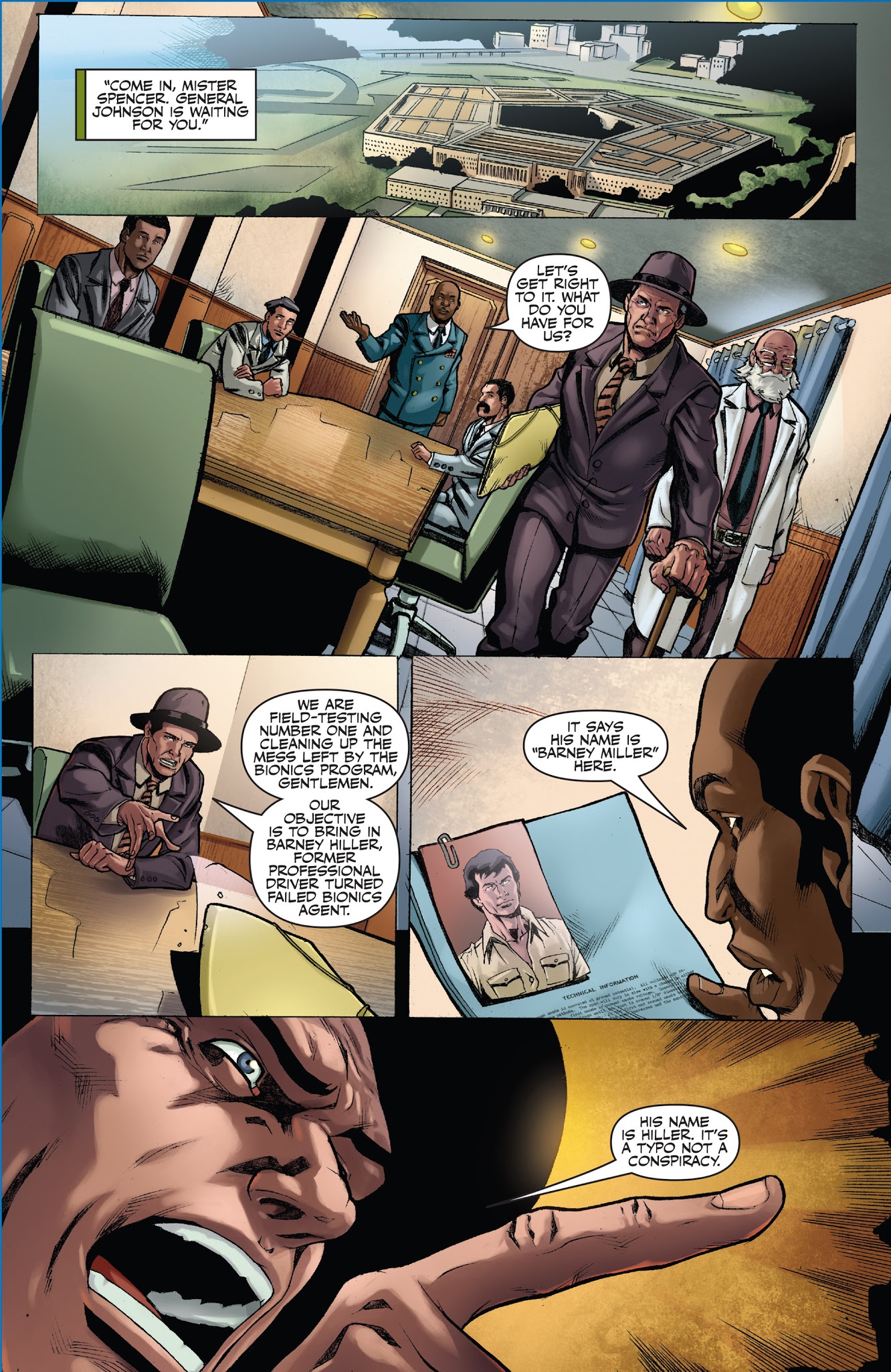 Read online The Six Million Dollar Man: Season Six comic -  Issue #2 - 5
