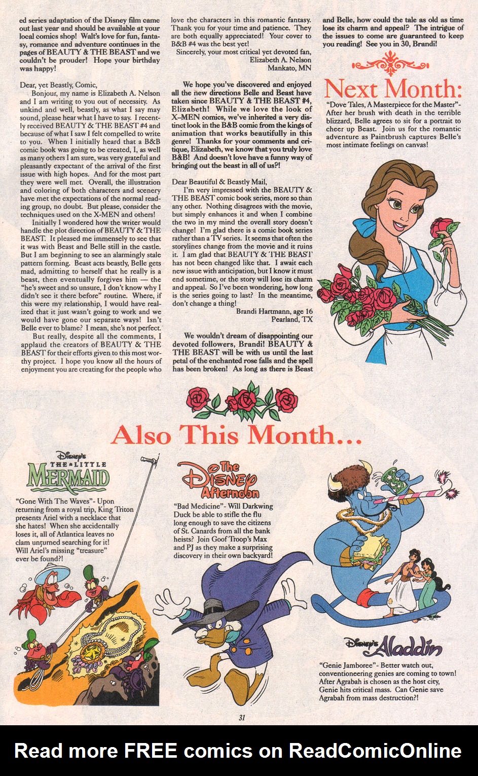 Read online Disney's Beauty and the Beast comic -  Issue #8 - 33