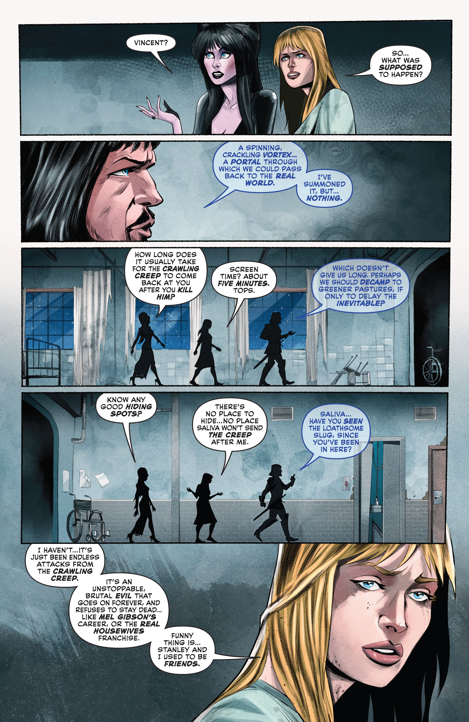 Read online Elvira Meets Vincent Price comic -  Issue #5 - 16