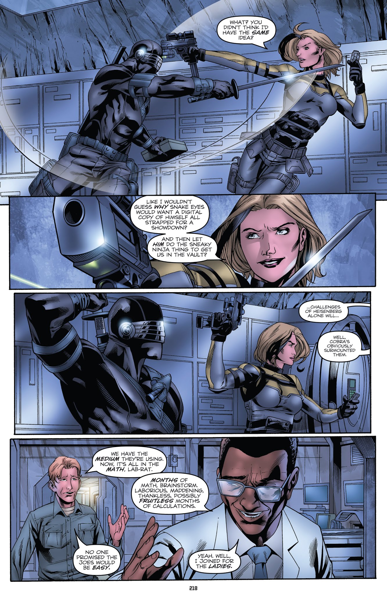 Read online G.I. Joe: The IDW Collection comic -  Issue # TPB 5 - 217