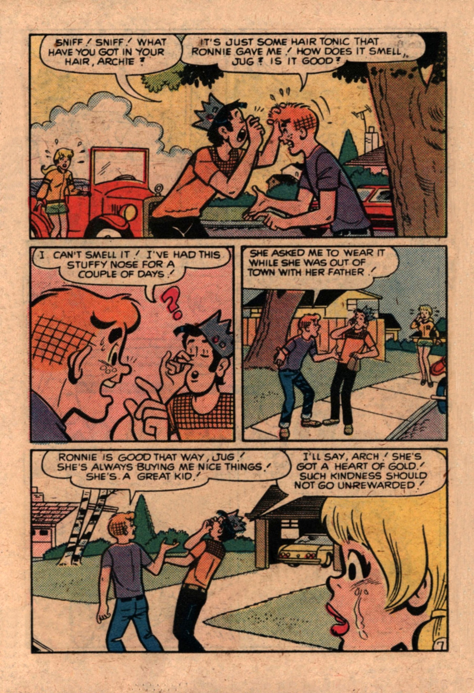 Read online Betty and Veronica Digest Magazine comic -  Issue #1 - 71