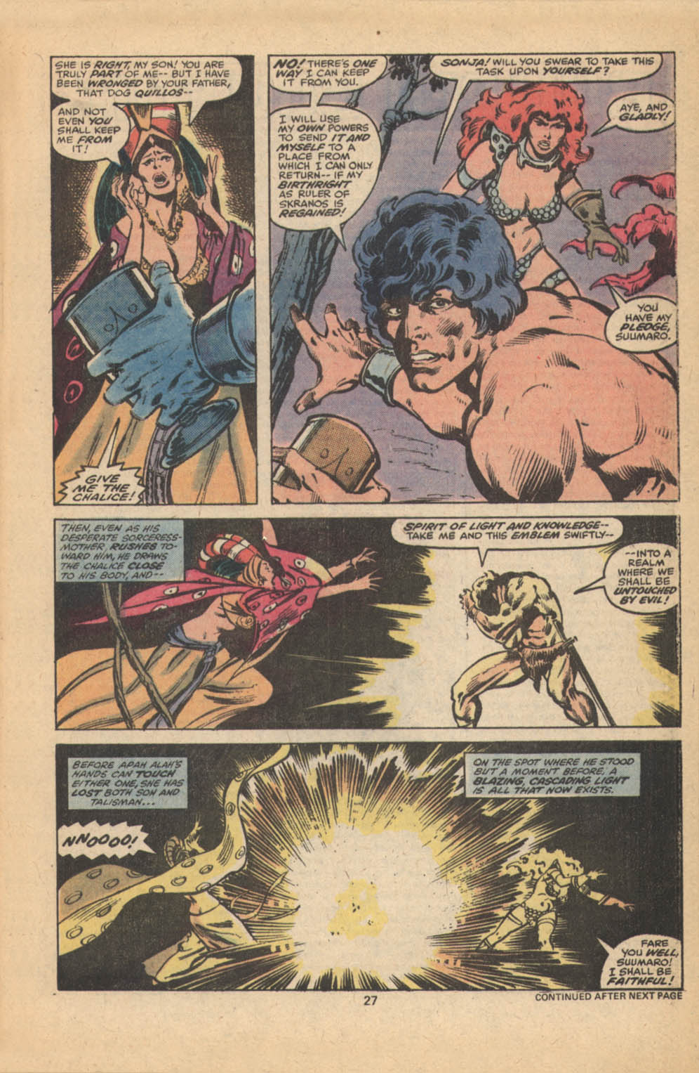 Red Sonja (1977) Issue #12 #12 - English 16