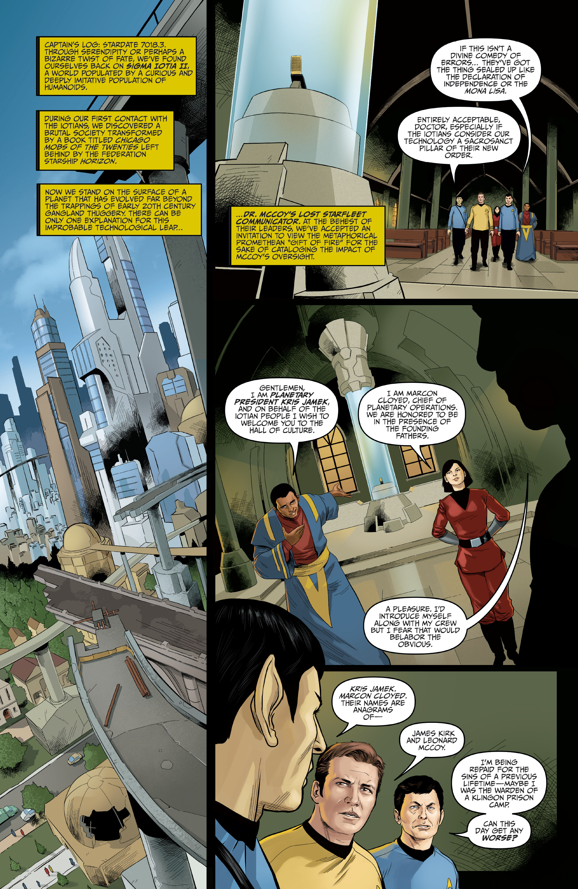 Read online Star Trek: Year Five comic -  Issue #3 - 8