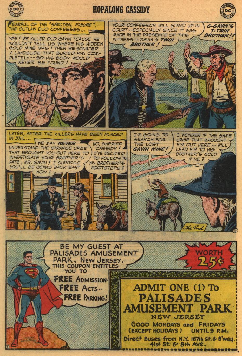 Read online Hopalong Cassidy comic -  Issue #115 - 20