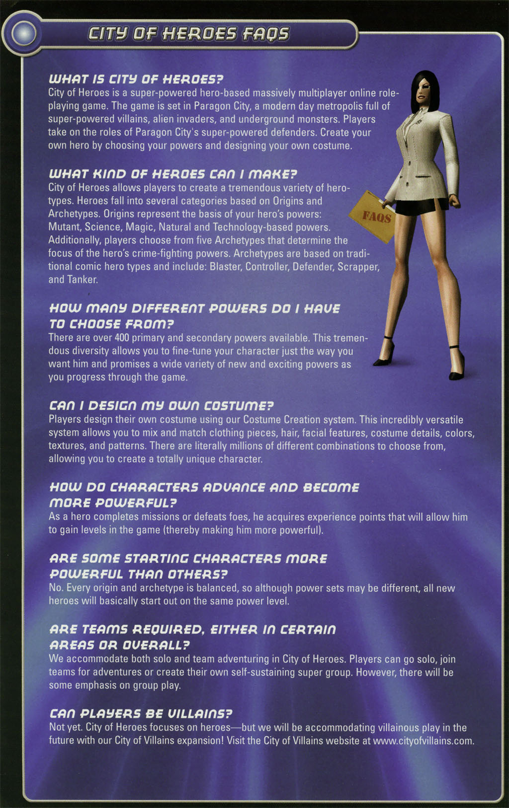 Read online City of Heroes (2004) comic -  Issue #2 - 25