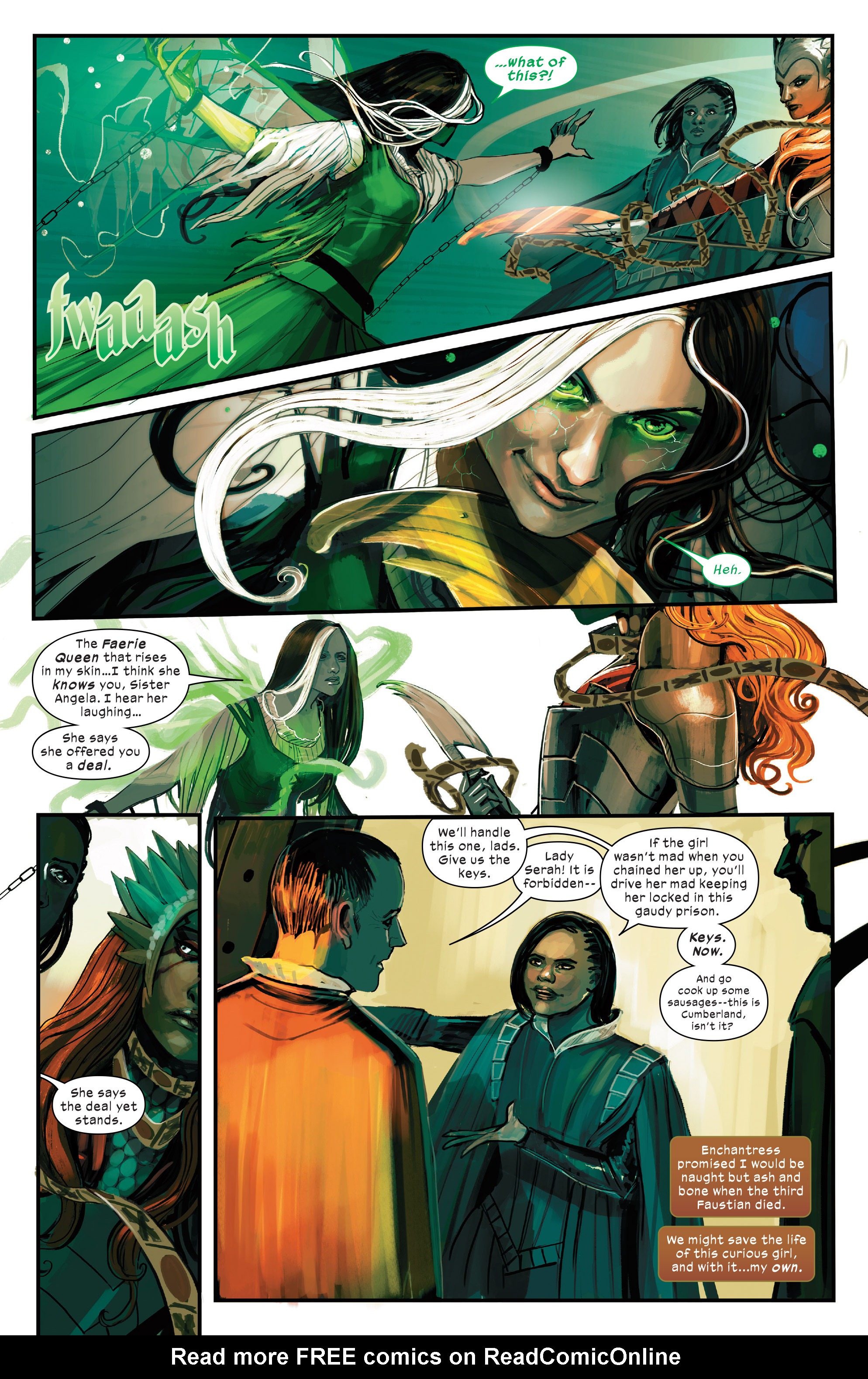 Read online 1602 Witch Hunter Angela comic -  Issue #3 - 5