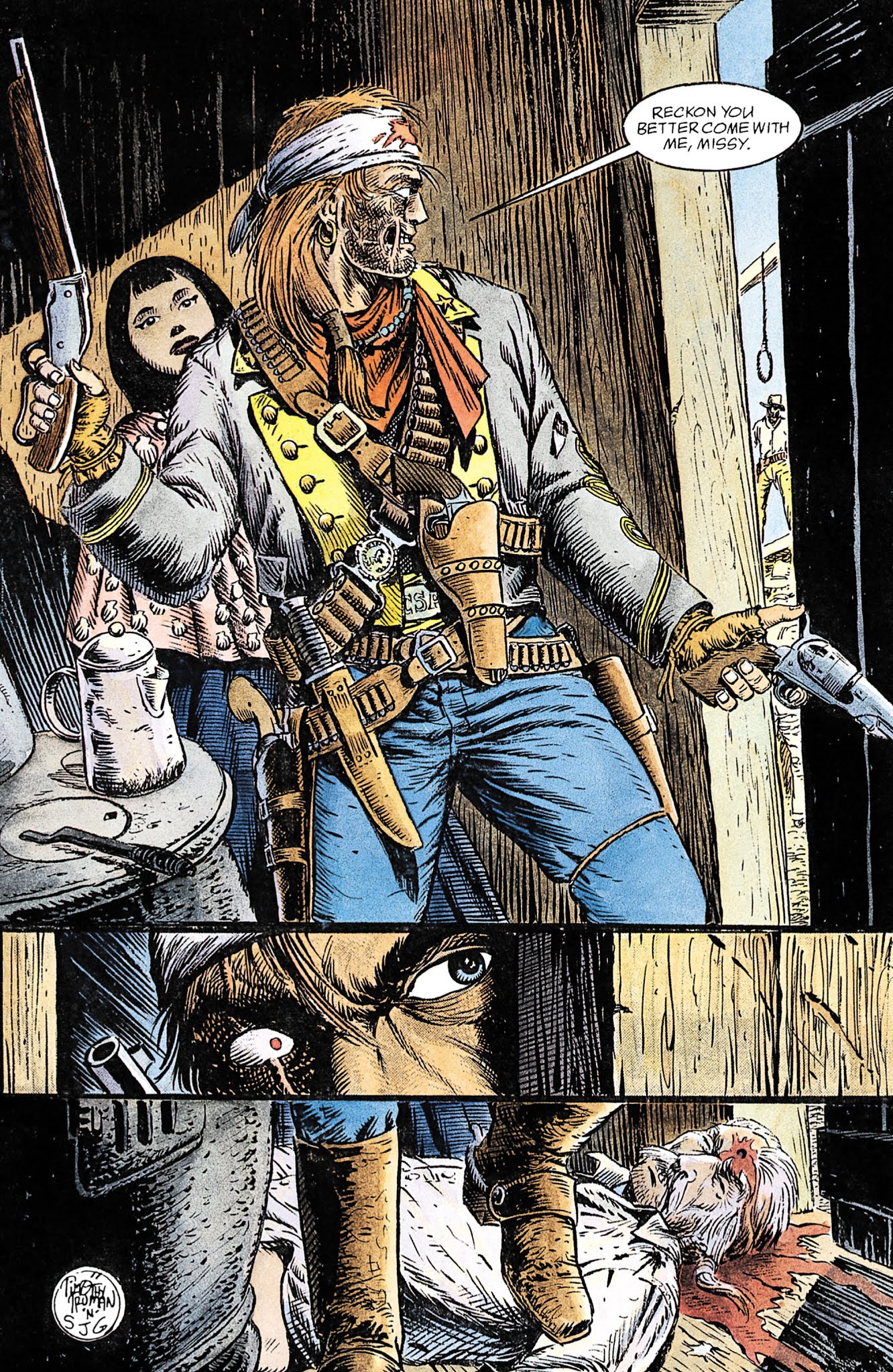 Read online Jonah Hex: Shadows West comic -  Issue # TPB (Part 1) - 59