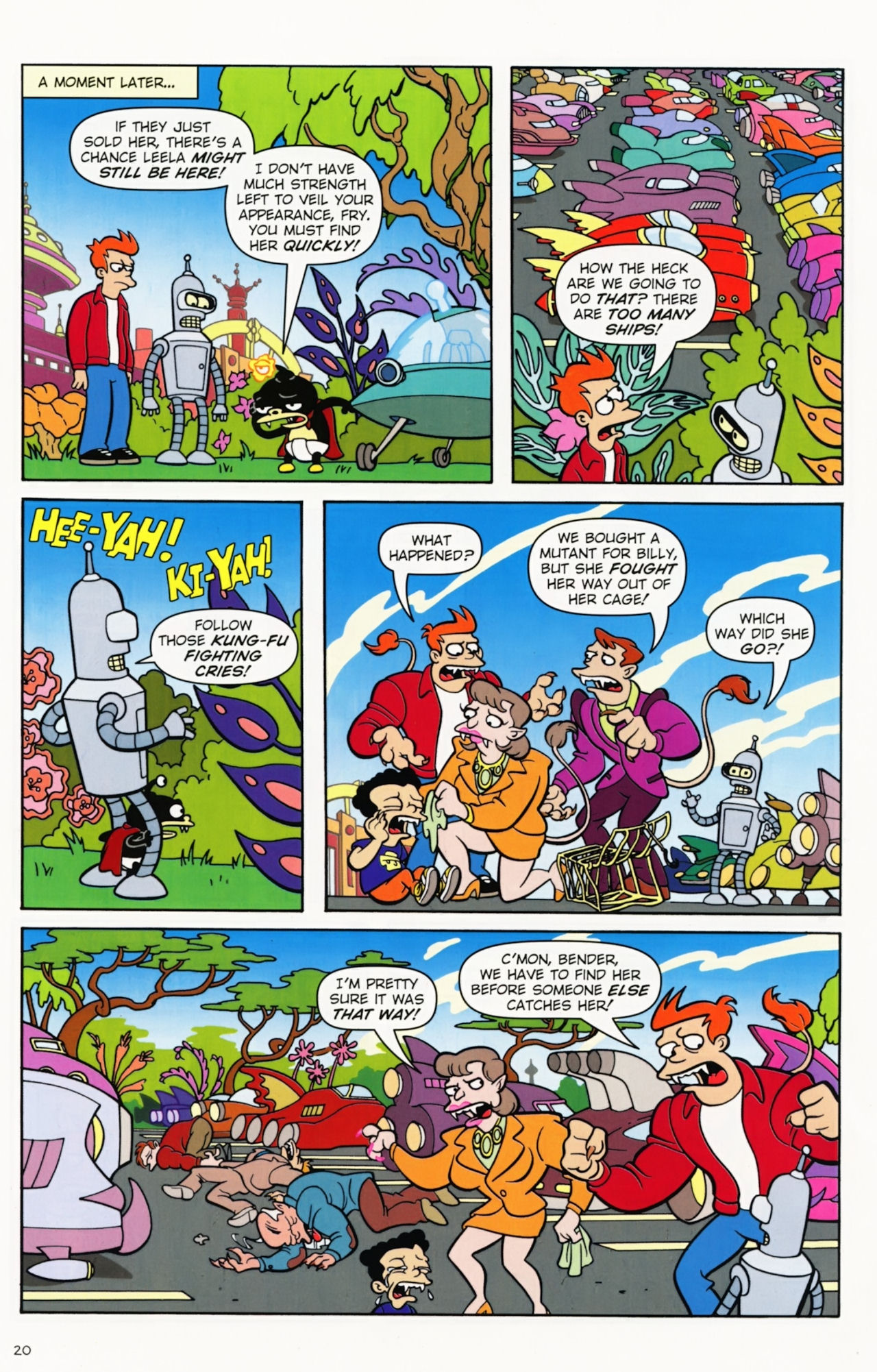Read online Futurama Comics comic -  Issue #54 - 17