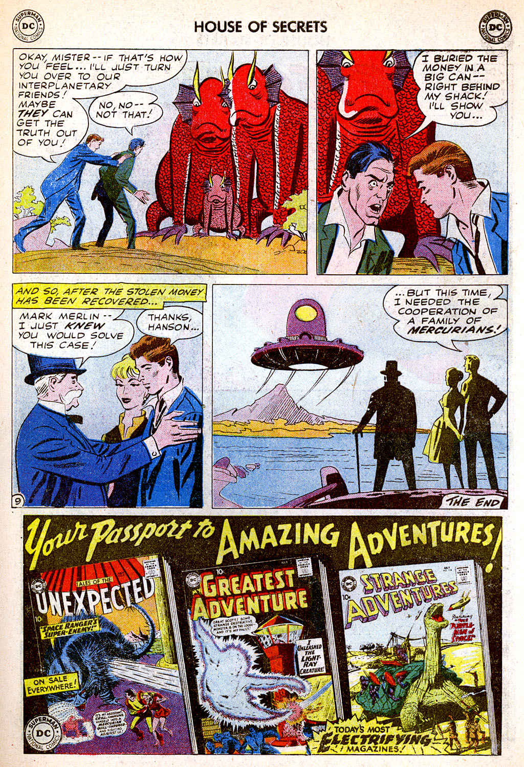 Read online House of Secrets (1956) comic -  Issue #34 - 11