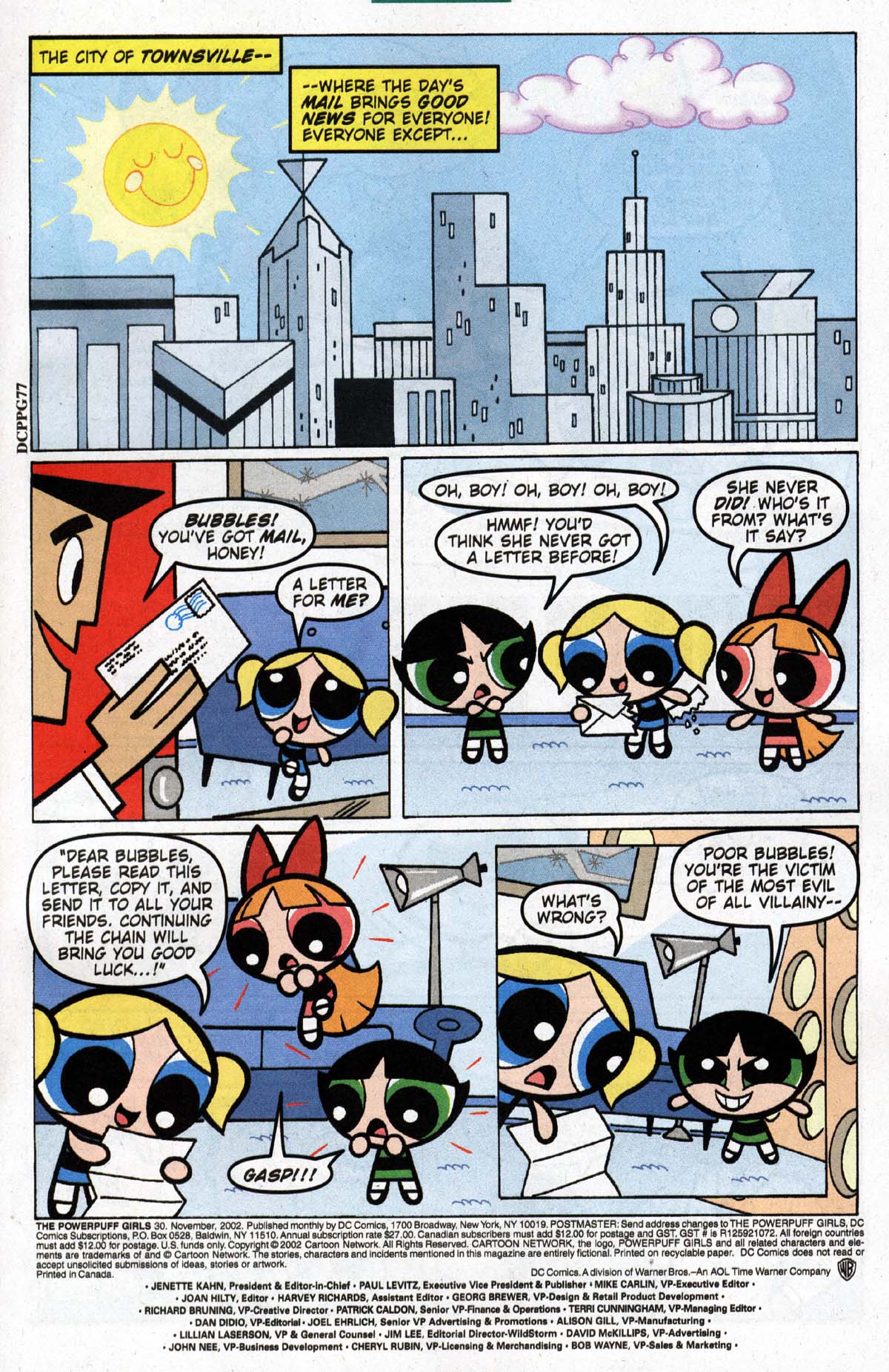 Read online The Powerpuff Girls comic -  Issue #30 - 2