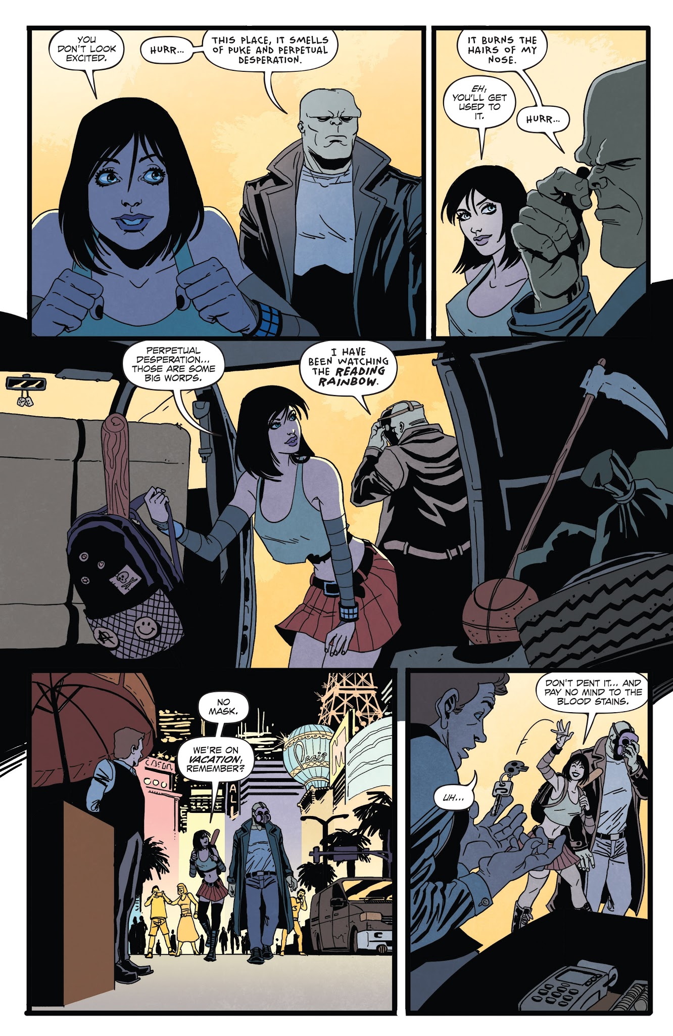Read online Hack/Slash vs. Vampirella comic -  Issue #1 - 5
