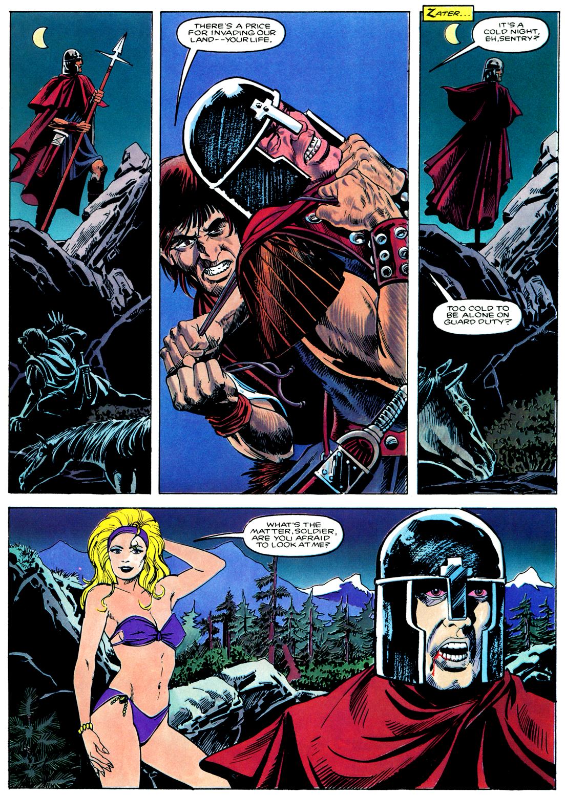 Read online Marvel Graphic Novel comic -  Issue #19 - Conan - The  Witch Queen of Acheron - 34