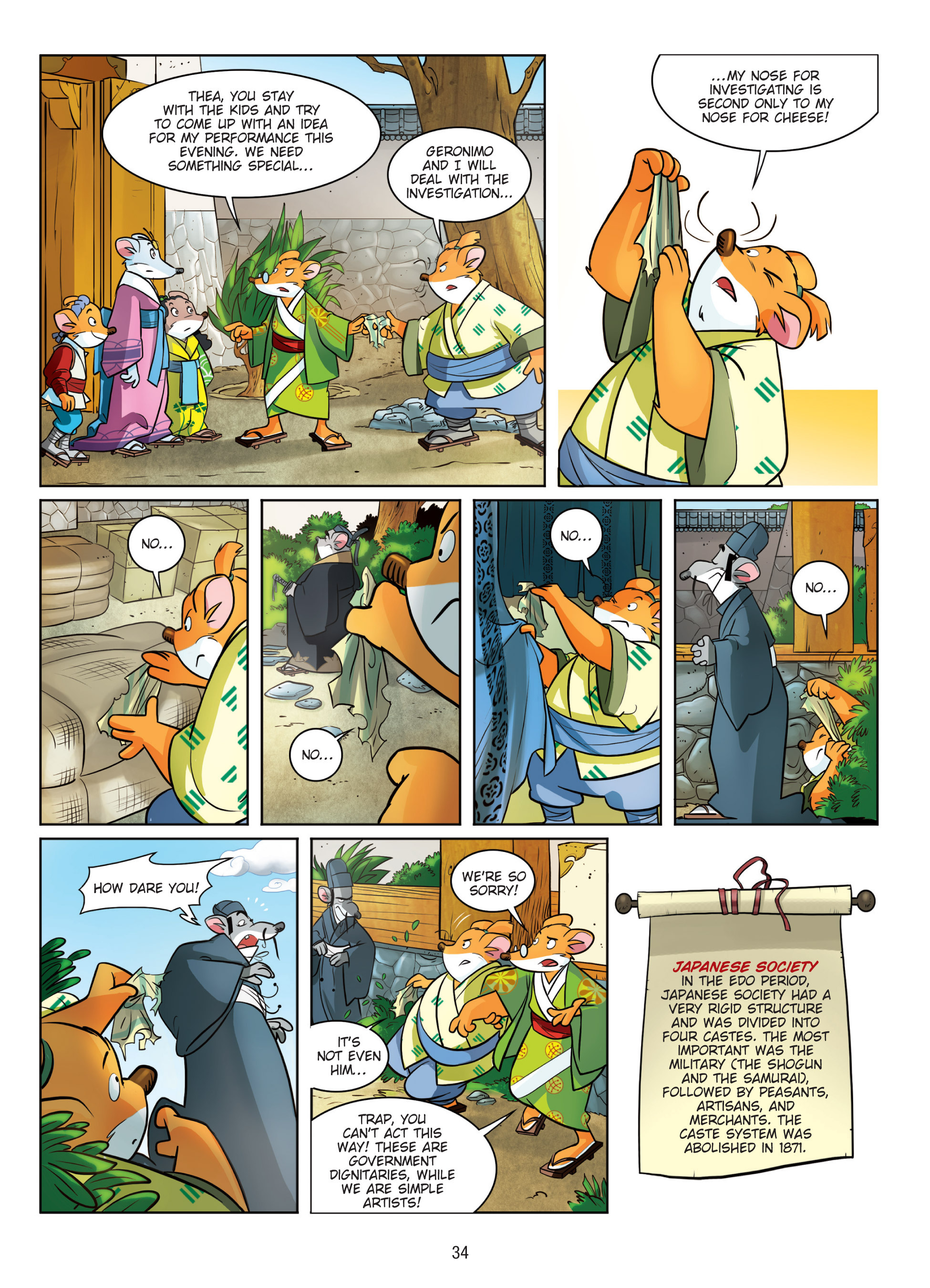Read online Geronimo Stilton comic -  Issue # TPB 12 - 34