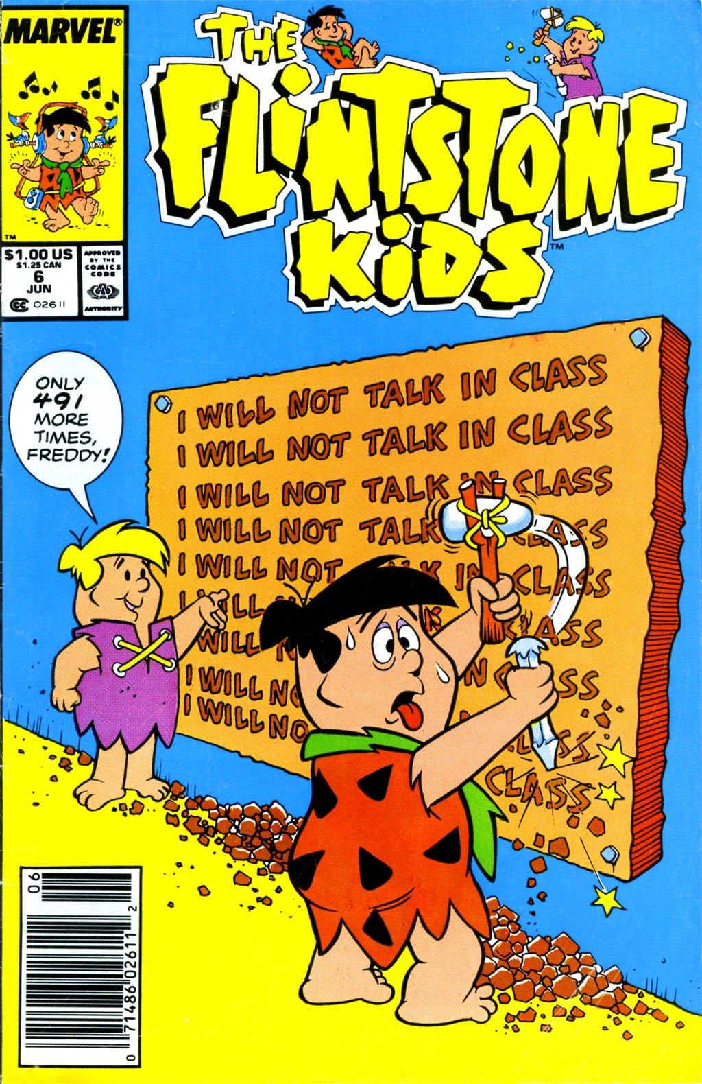 Read online The Flintstone Kids comic -  Issue #6 - 1