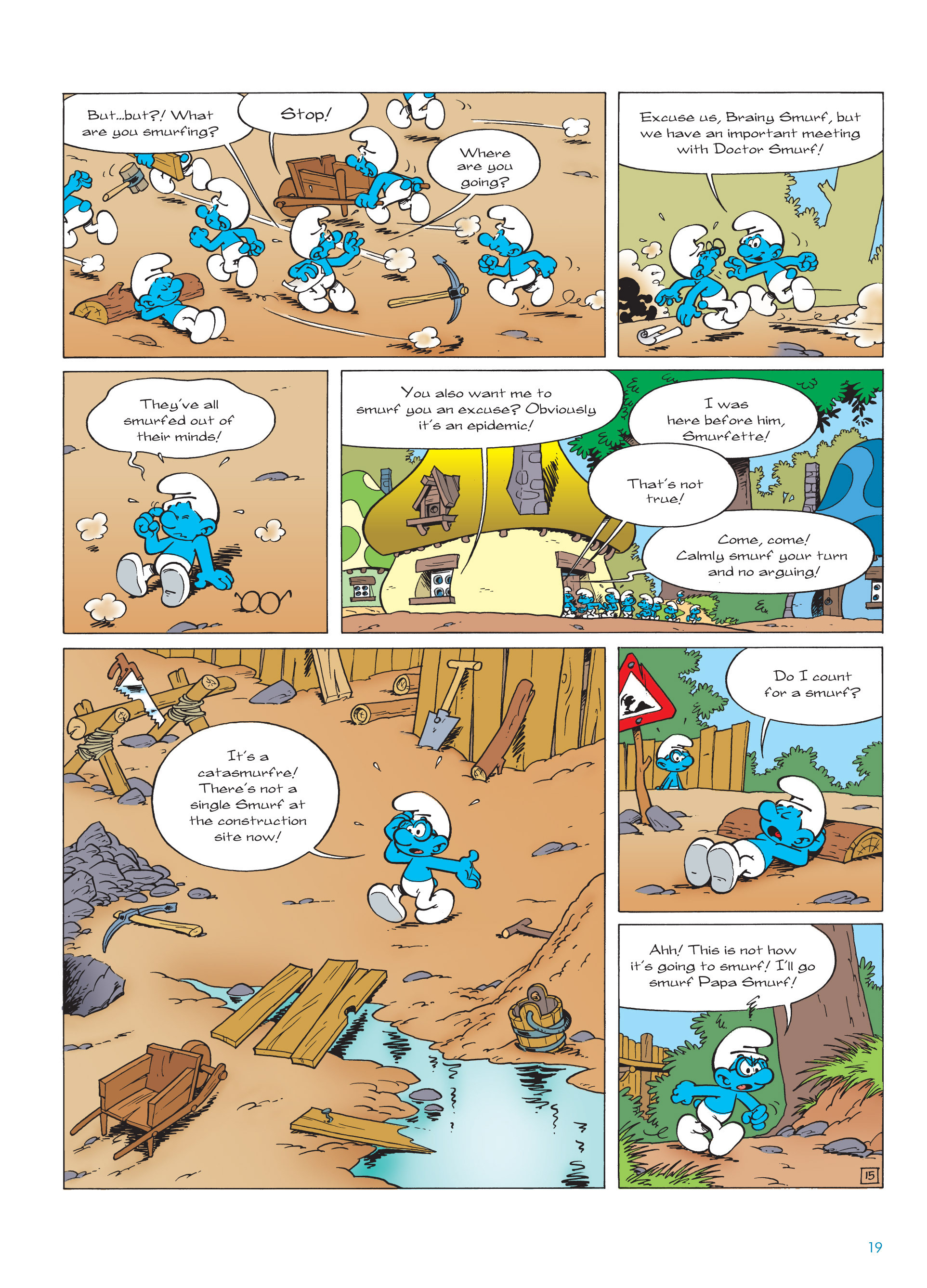 Read online The Smurfs comic -  Issue #20 - 19