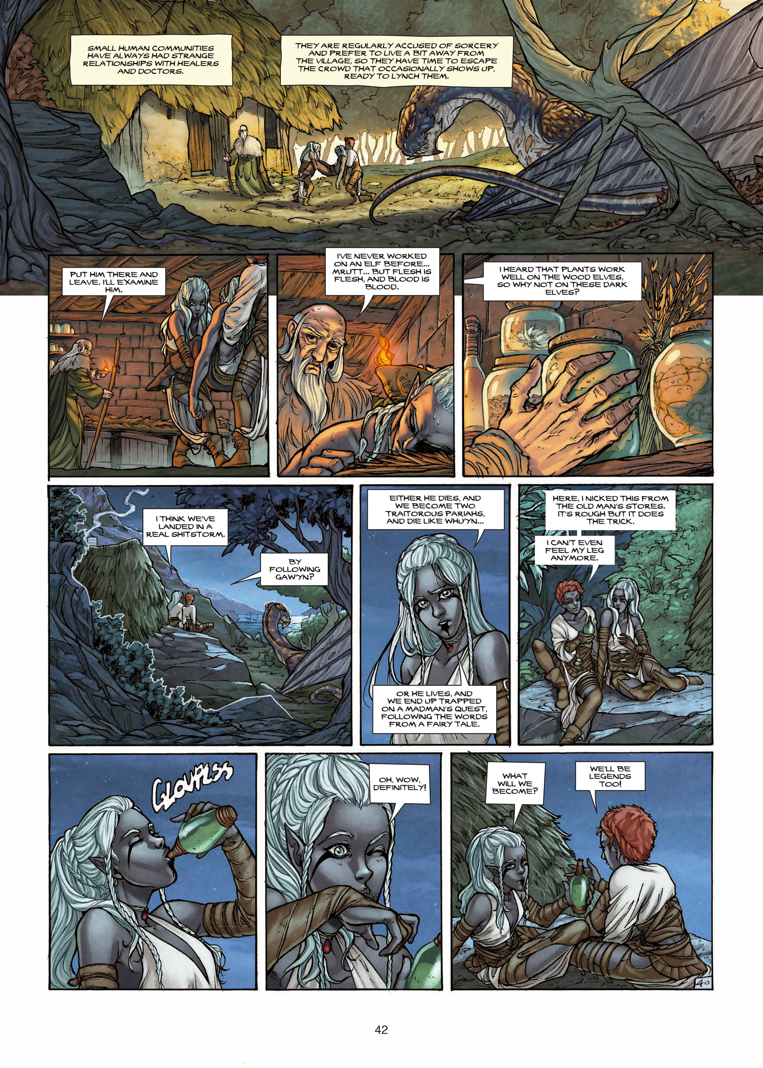 Read online Elves comic -  Issue #25 - 42
