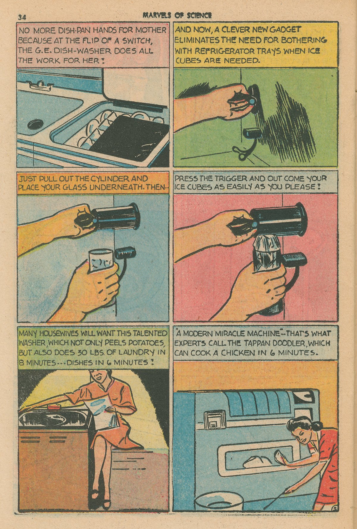 Read online Marvels Of Science comic -  Issue #3 - 36