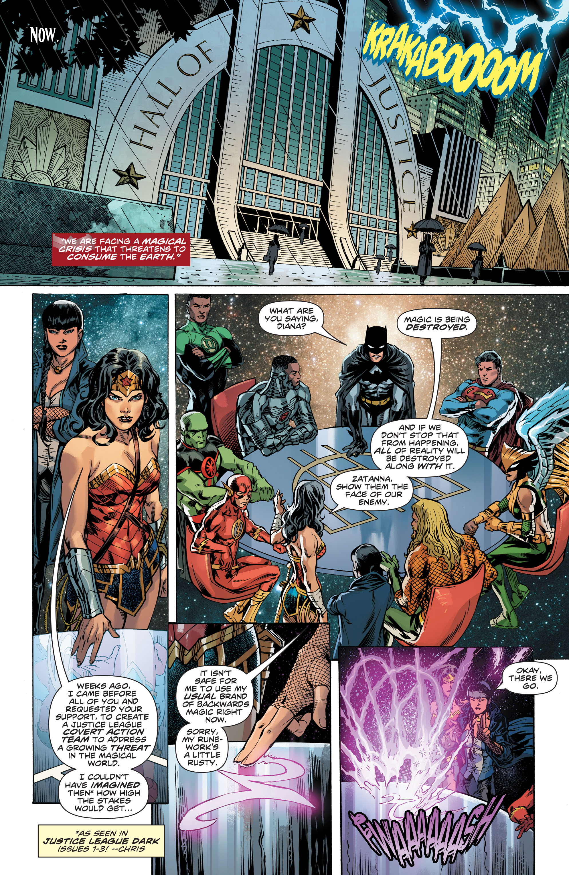 Read online Wonder Woman and Justice League Dark: The Witching Hour comic -  Issue # _TPB - 12