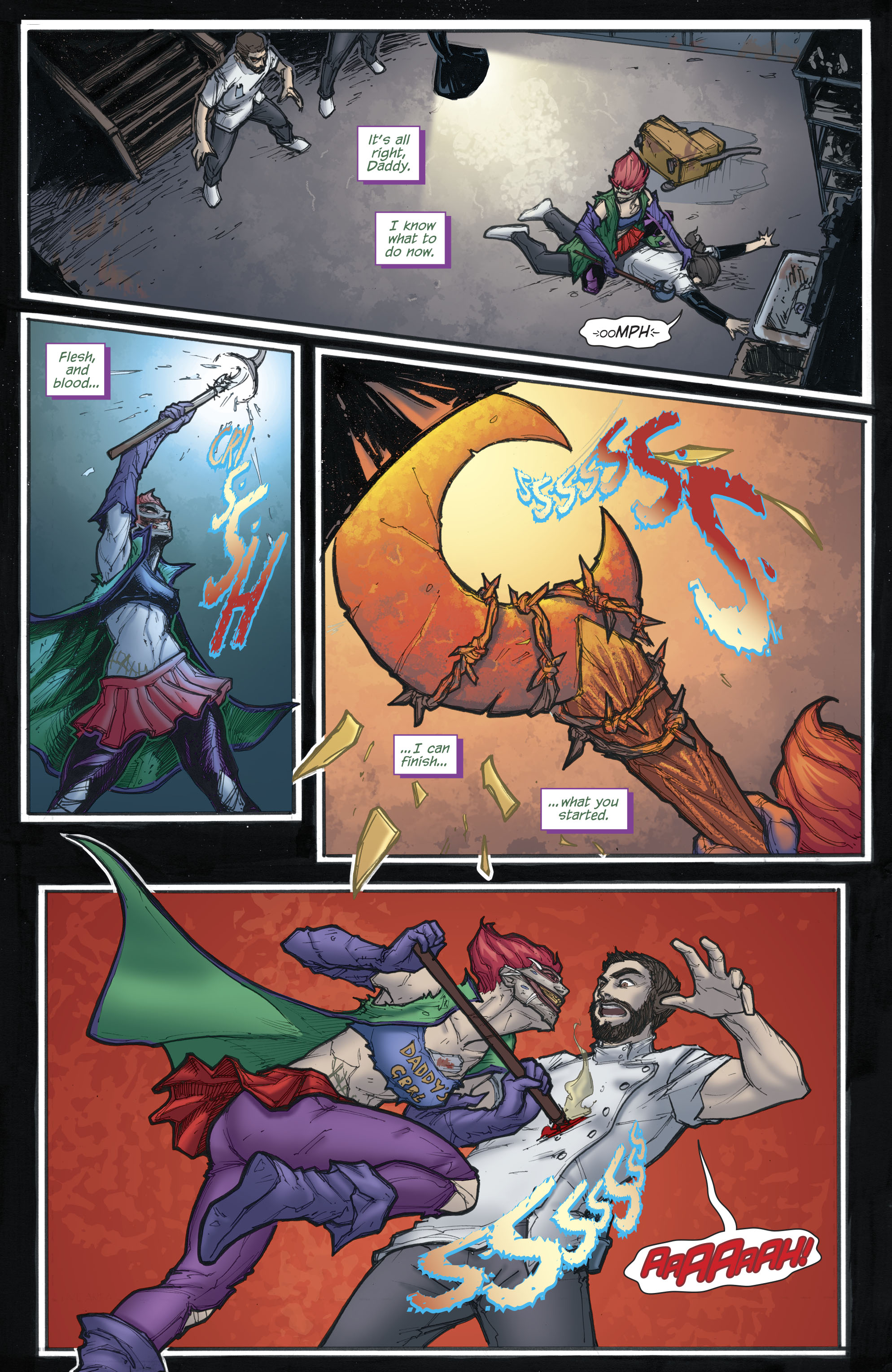 Read online Batman Arkham: Joker's Daughter comic -  Issue # TPB (Part 2) - 100