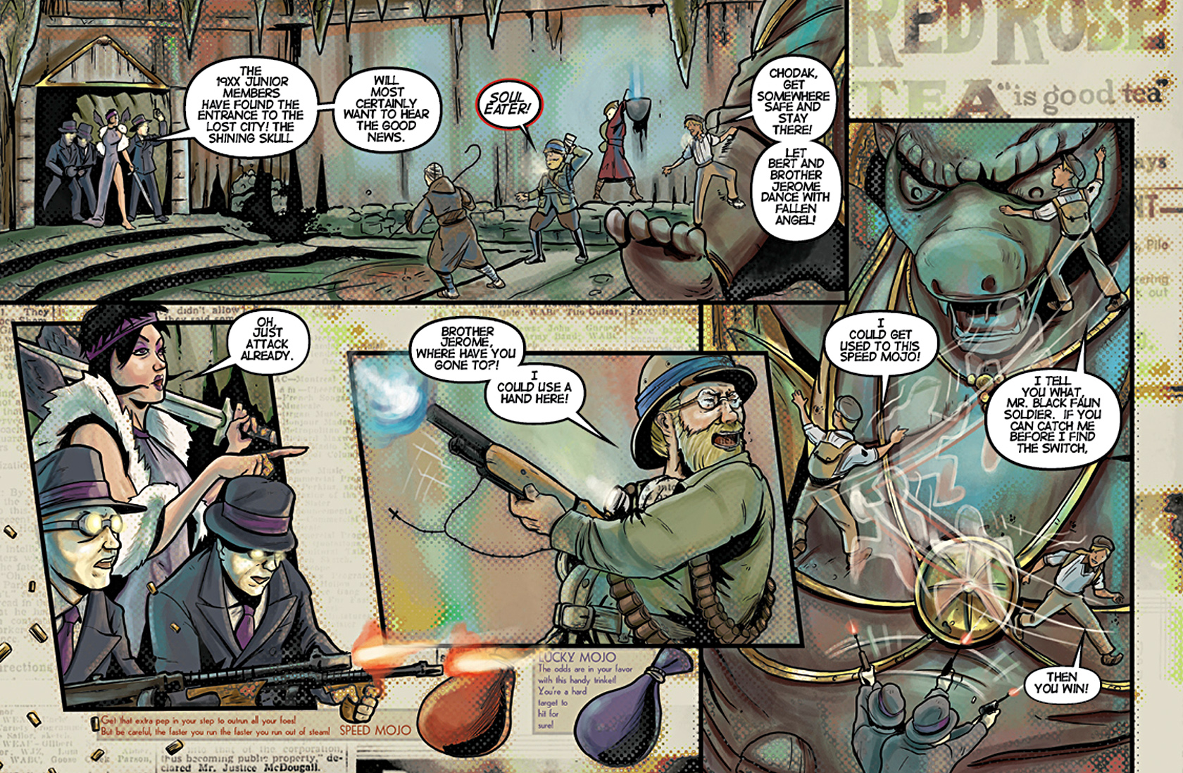 Read online The Adventures of the 19XX comic -  Issue #3 - 95
