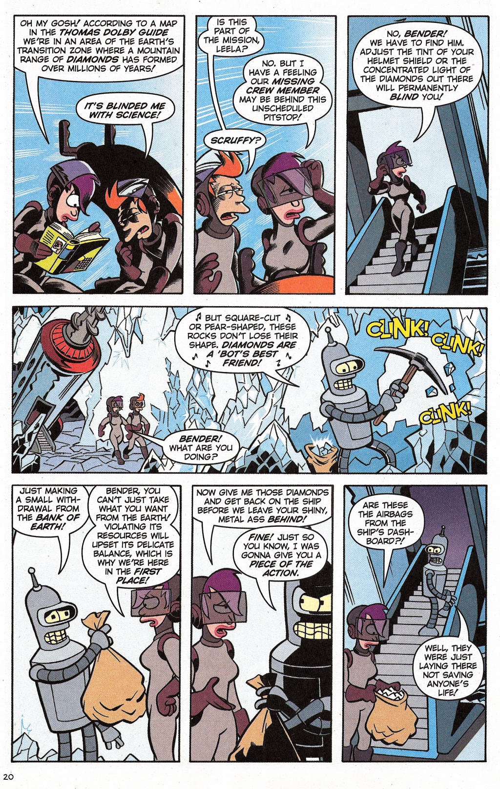 Read online Futurama Comics comic -  Issue #27 - 16