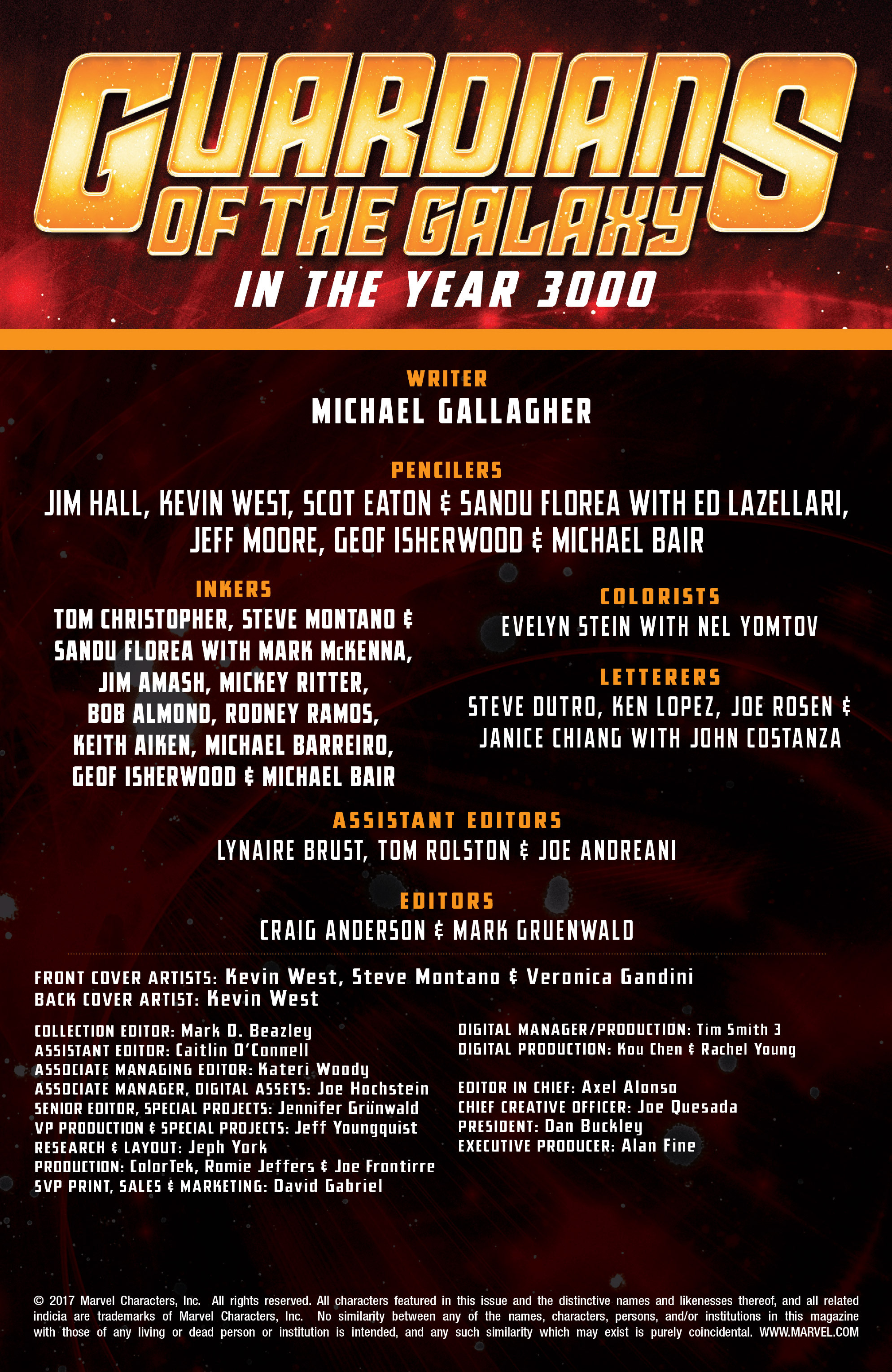 Read online Guardians of the Galaxy (1990) comic -  Issue # _TPB In The Year 3000 3 (Part 1) - 2