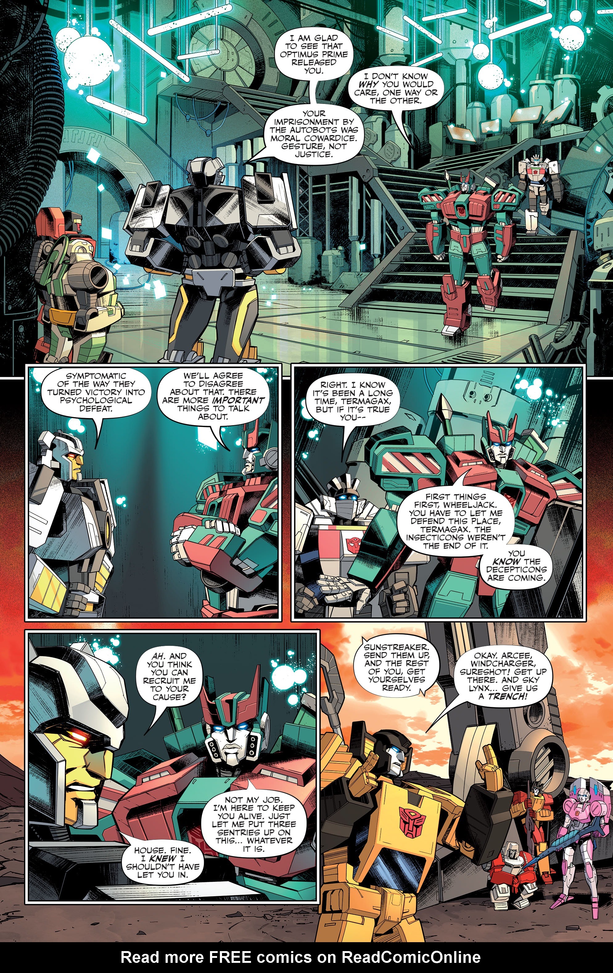 Read online Transformers (2019) comic -  Issue #35 - 11