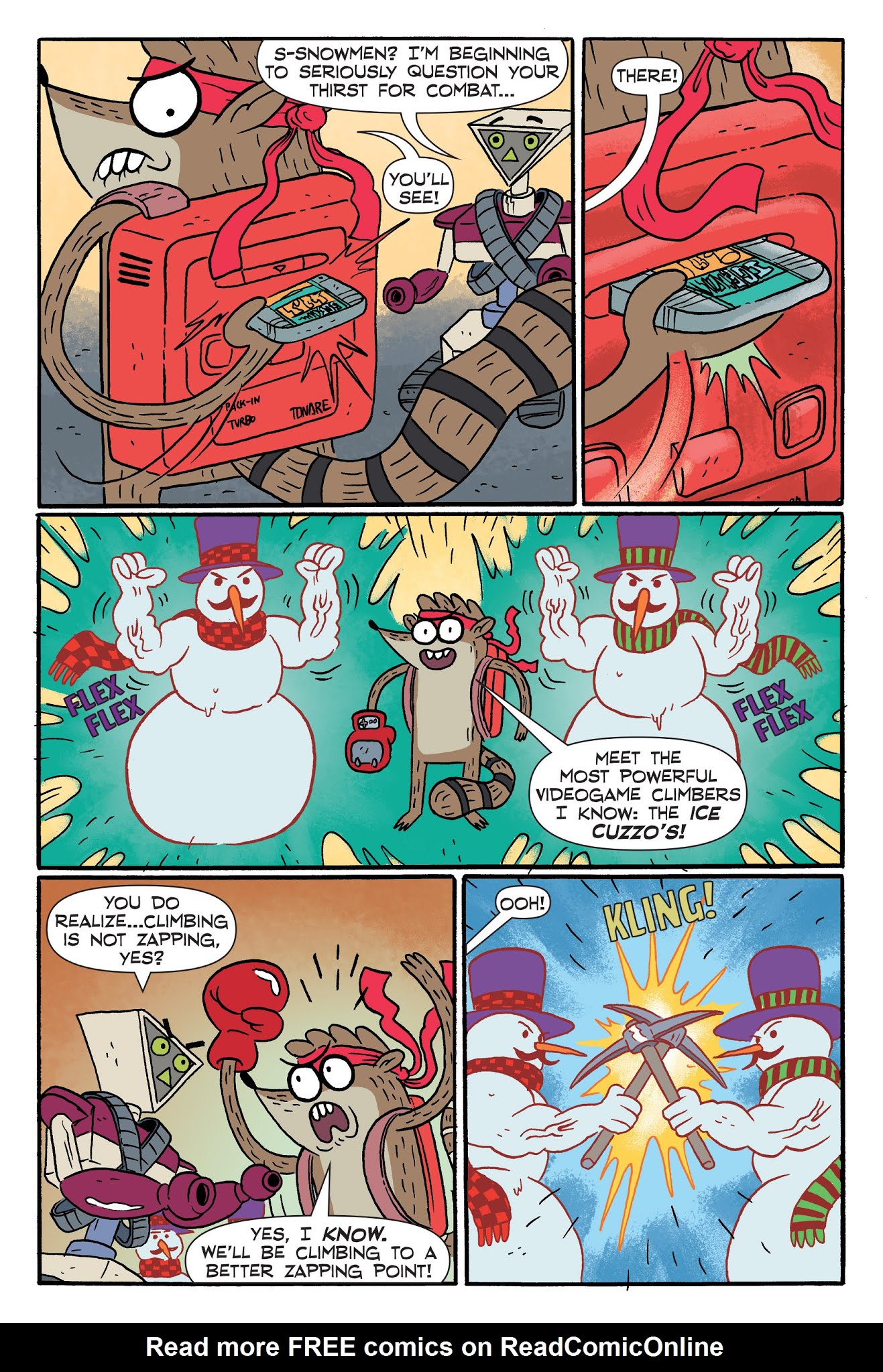 Read online Regular Show: A Clash of Consoles comic -  Issue # TPB (Part 1) - 64