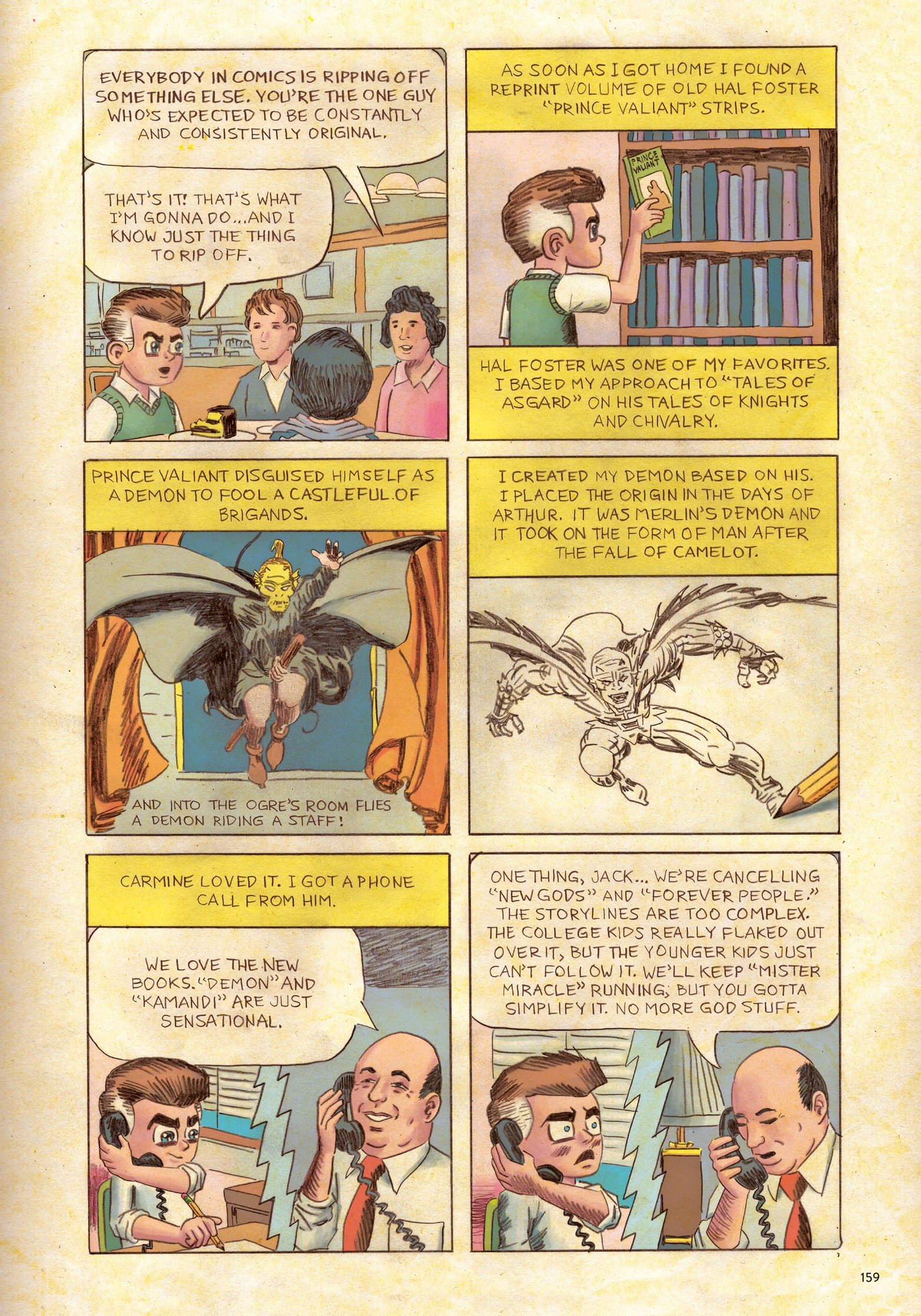 Read online Jack Kirby: The Epic Life of the King of Comics comic -  Issue # TPB (Part 2) - 67