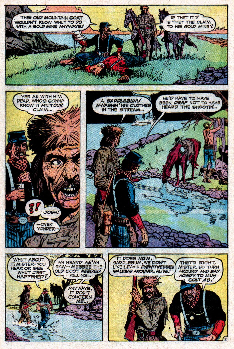 Read online Weird Western Tales (1972) comic -  Issue #18 - 4