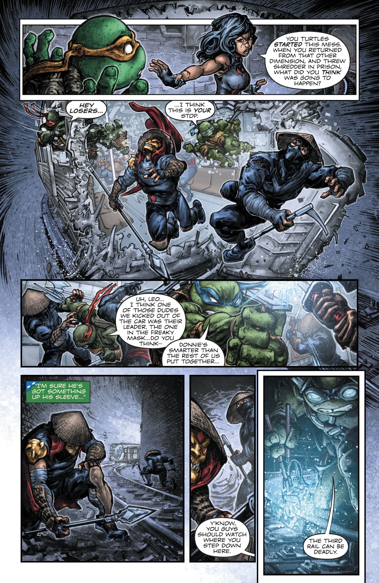 Read online Batman/Teenage Mutant Ninja Turtles II comic -  Issue #1 - 7
