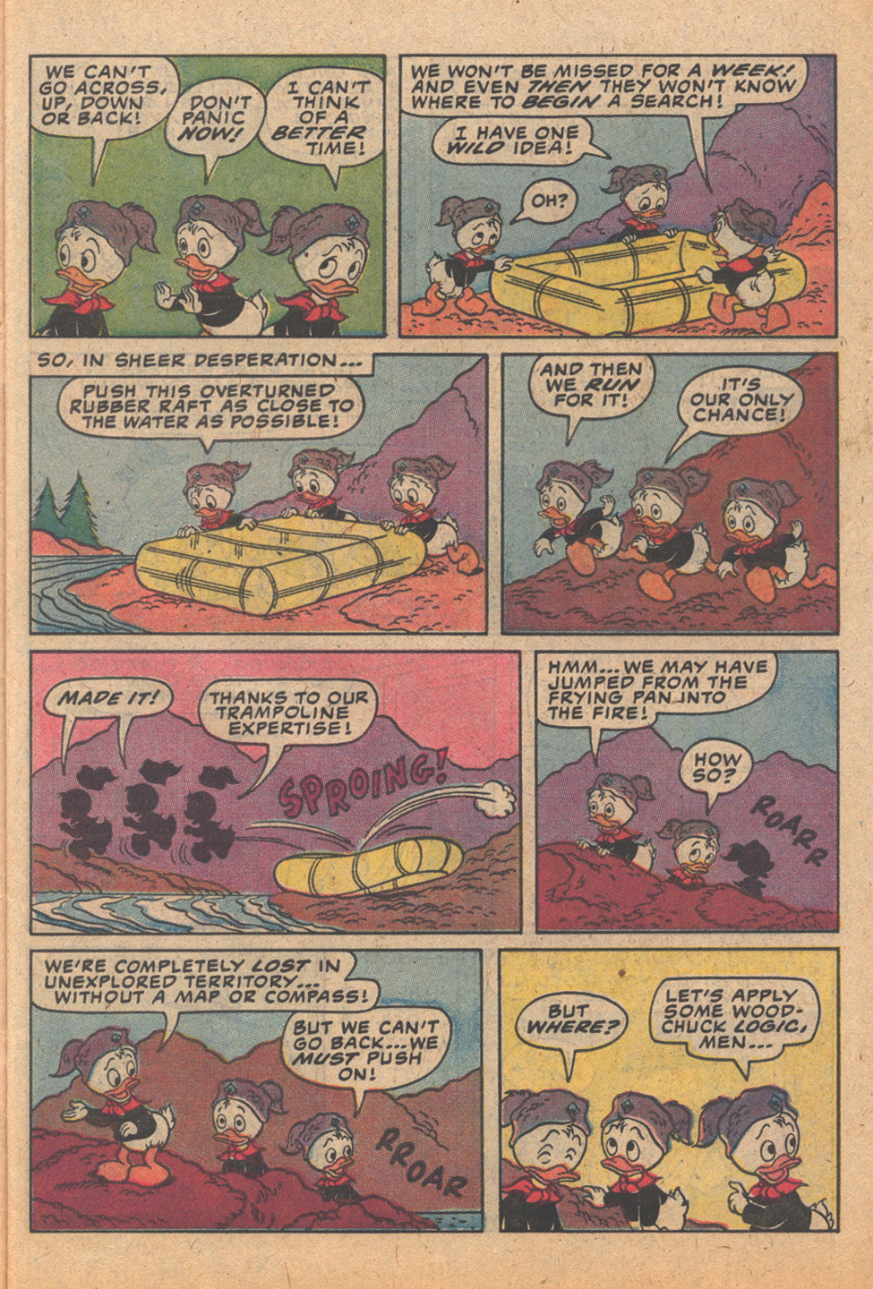 Read online Huey, Dewey, and Louie Junior Woodchucks comic -  Issue #75 - 7