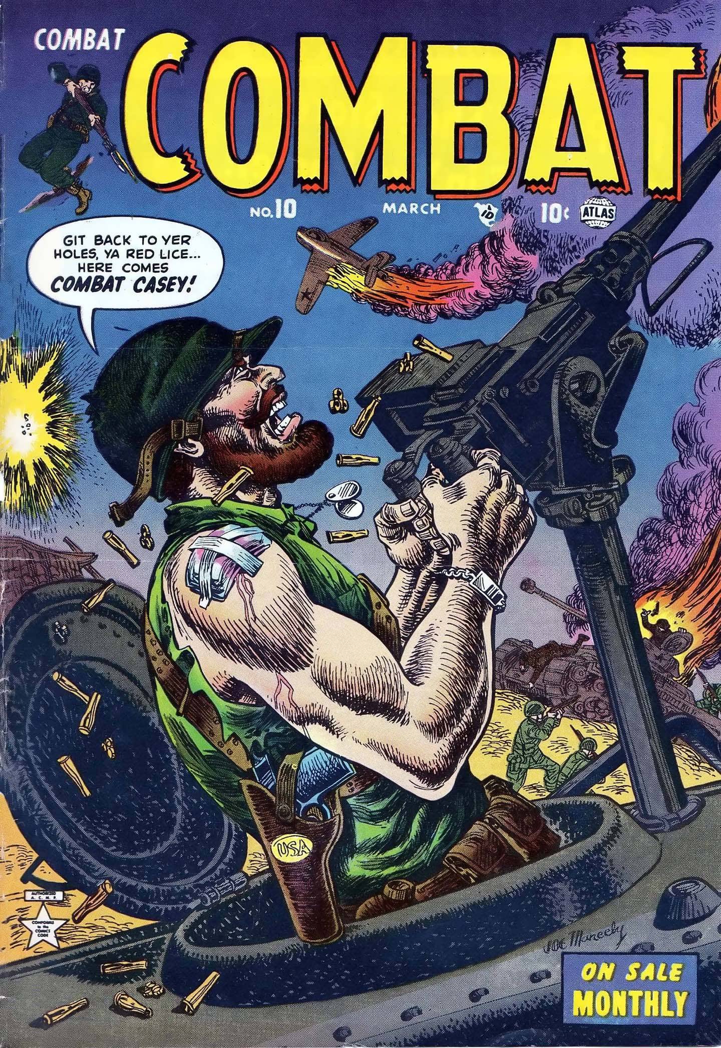 Read online Combat (1952) comic -  Issue #10 - 1