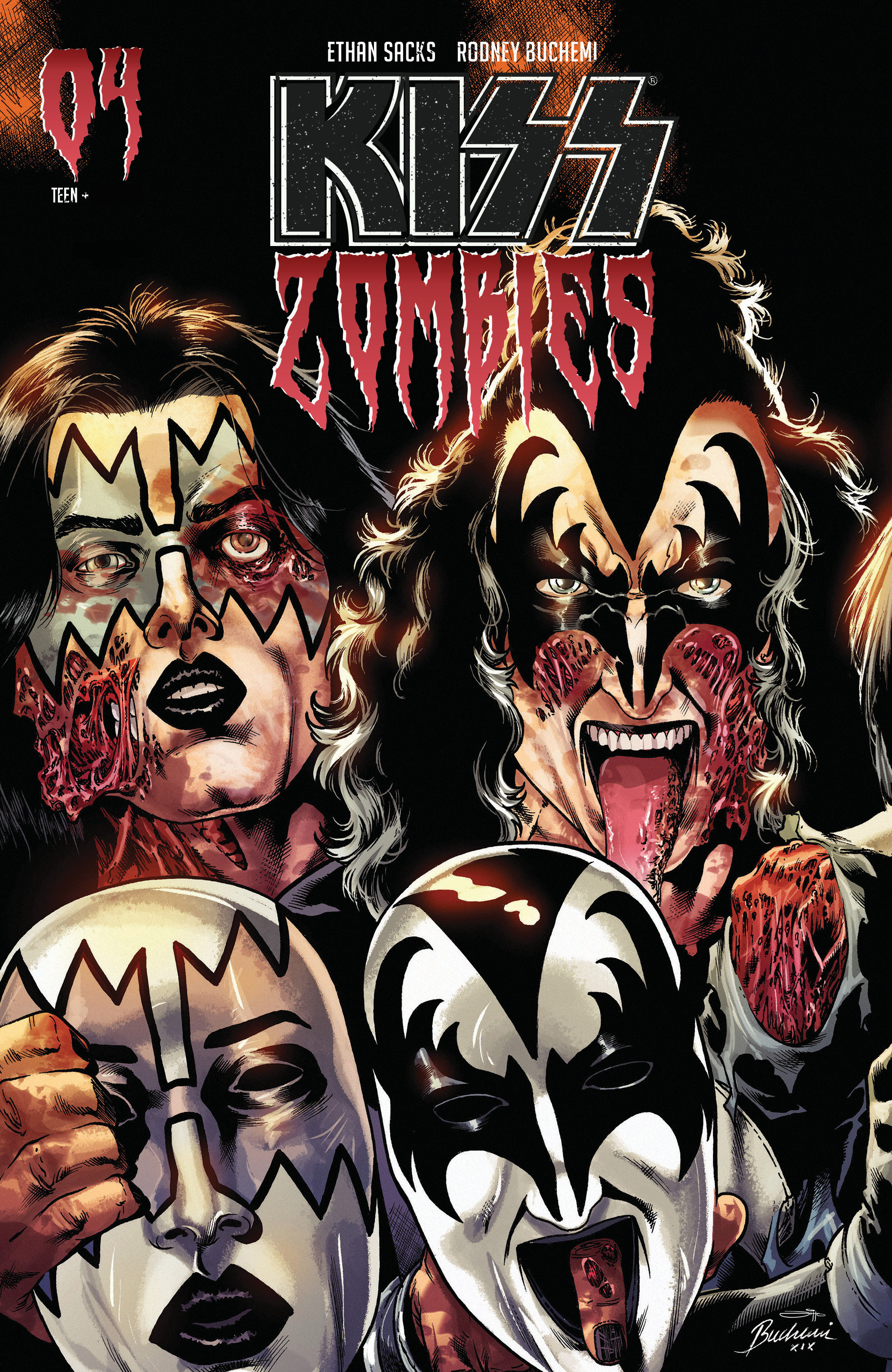 Read online Kiss: Zombies comic -  Issue #4 - 3