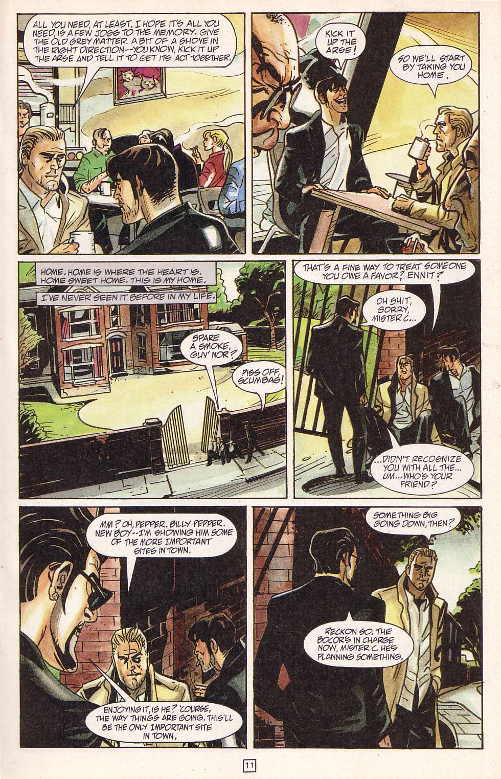 Read online Mobfire comic -  Issue #5 - 14