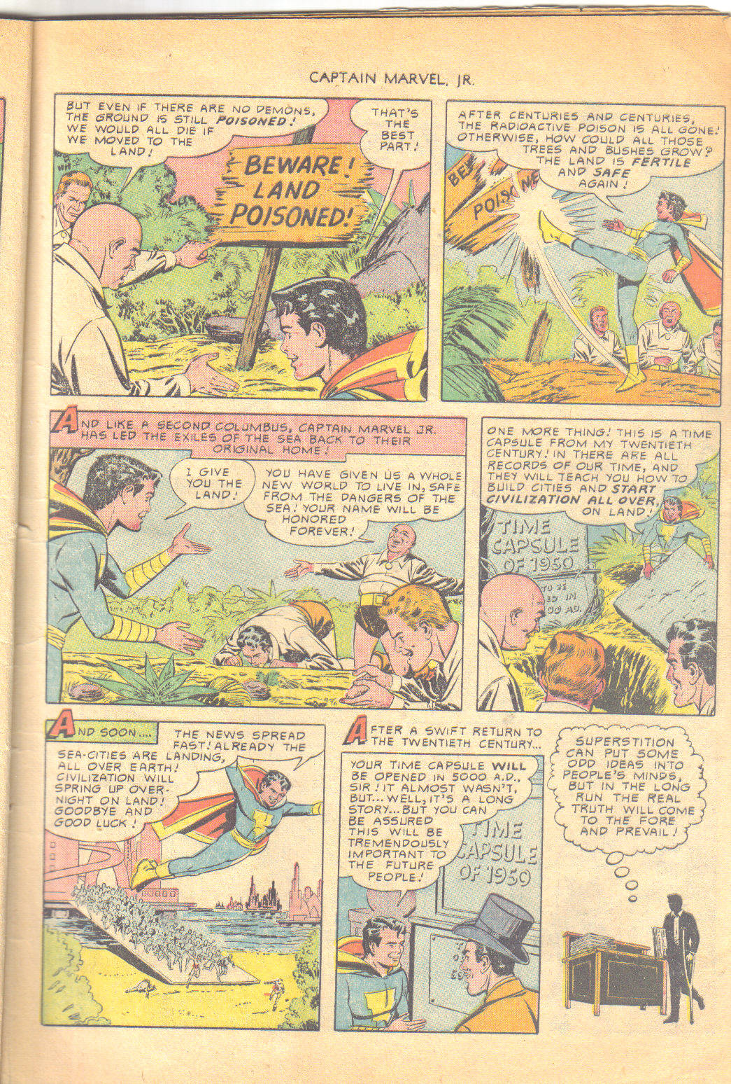 Read online Captain Marvel, Jr. comic -  Issue #90 - 9