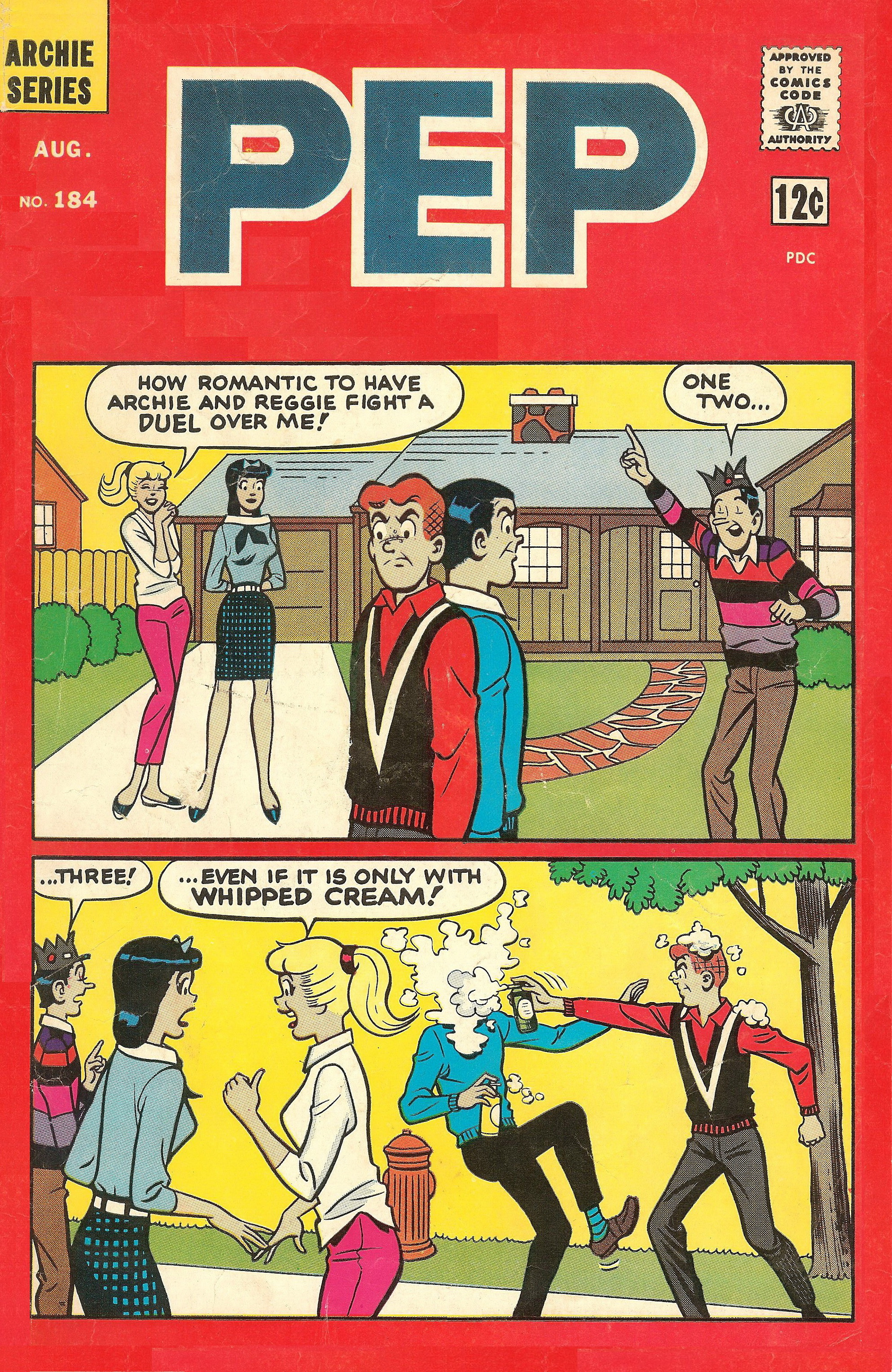 Read online Pep Comics comic -  Issue #184 - 1