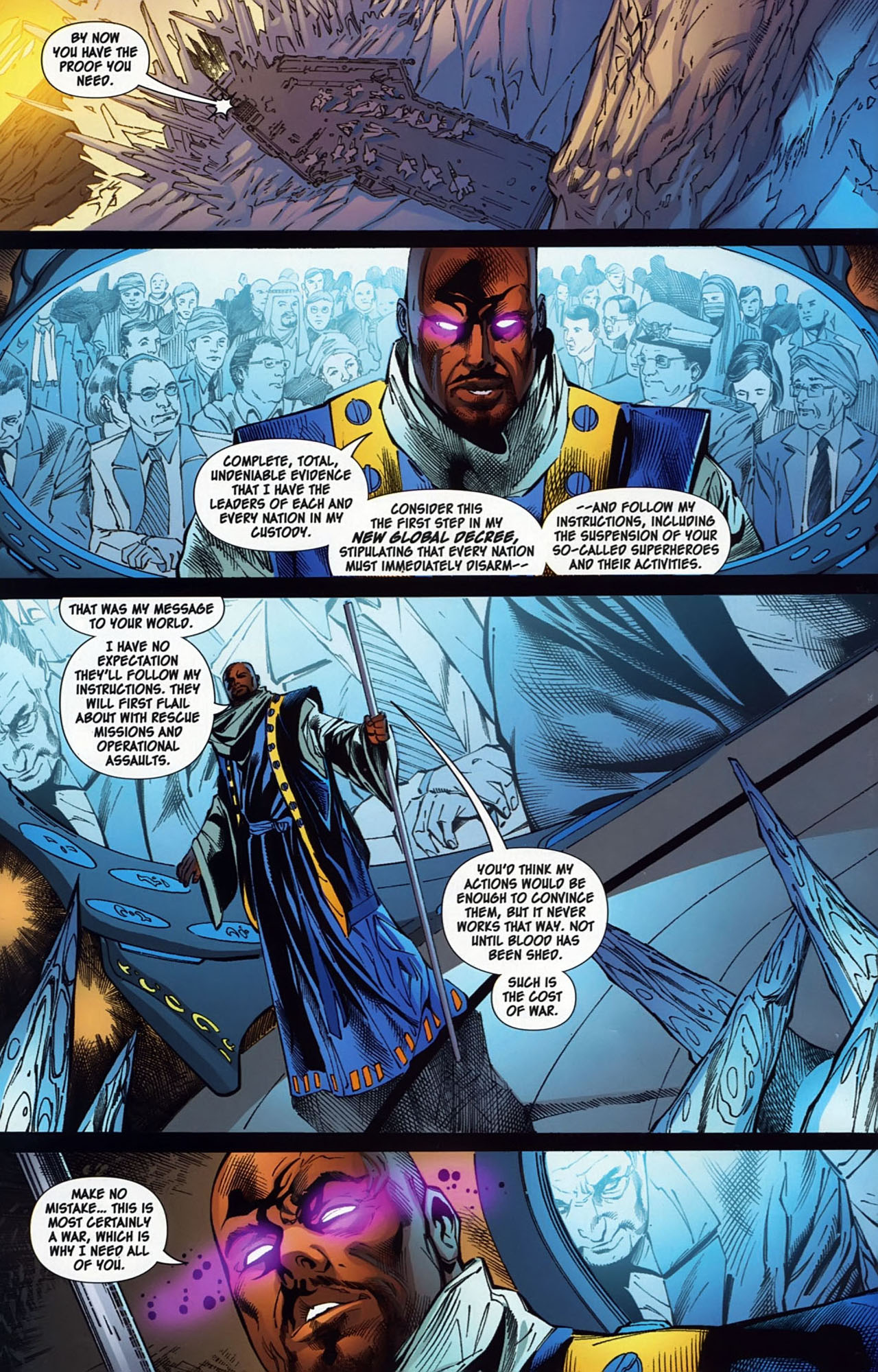 Read online Tangent: Superman's Reign comic -  Issue #10 - 17
